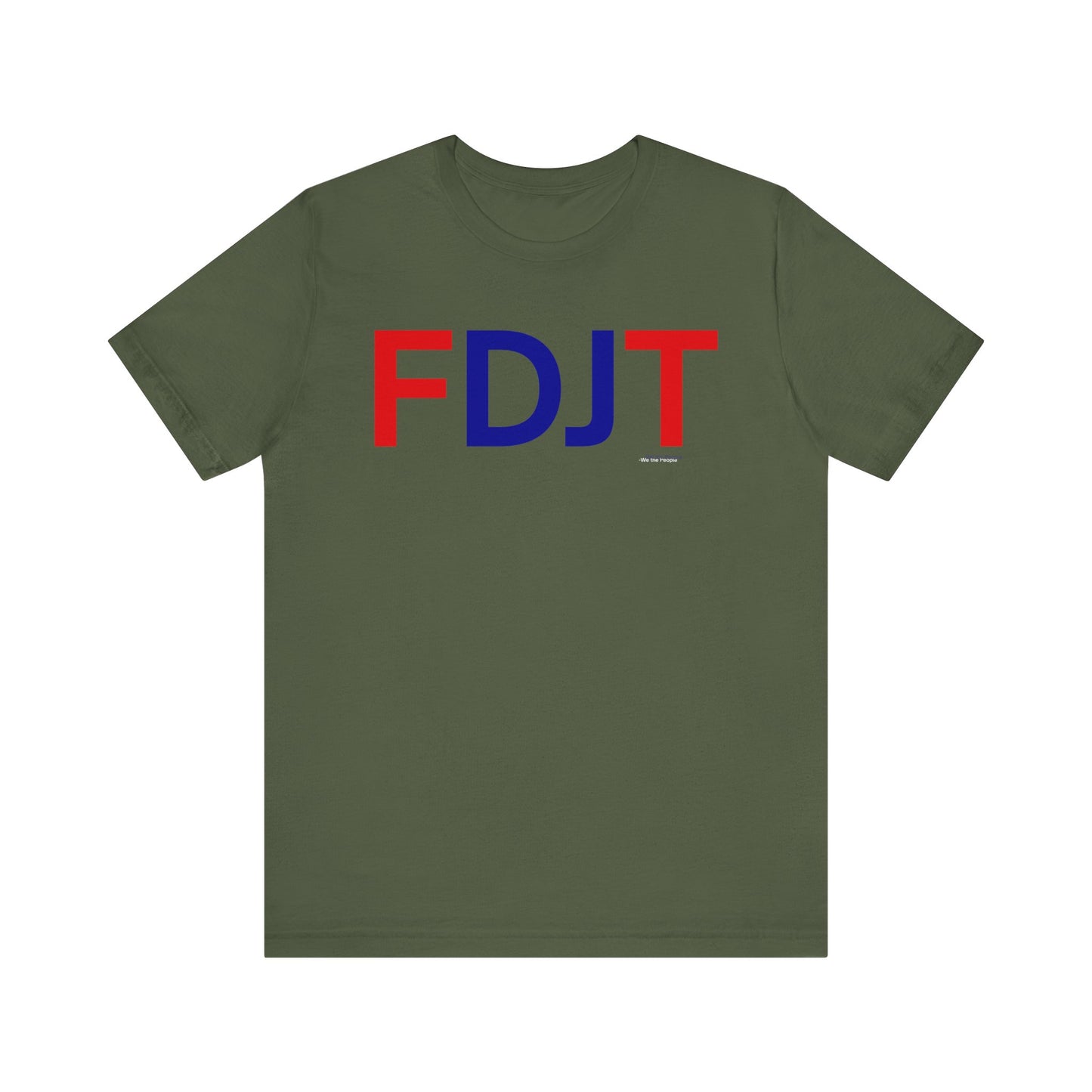FDJT USA Block Tee β Strength in Simplicity πΊπΈ