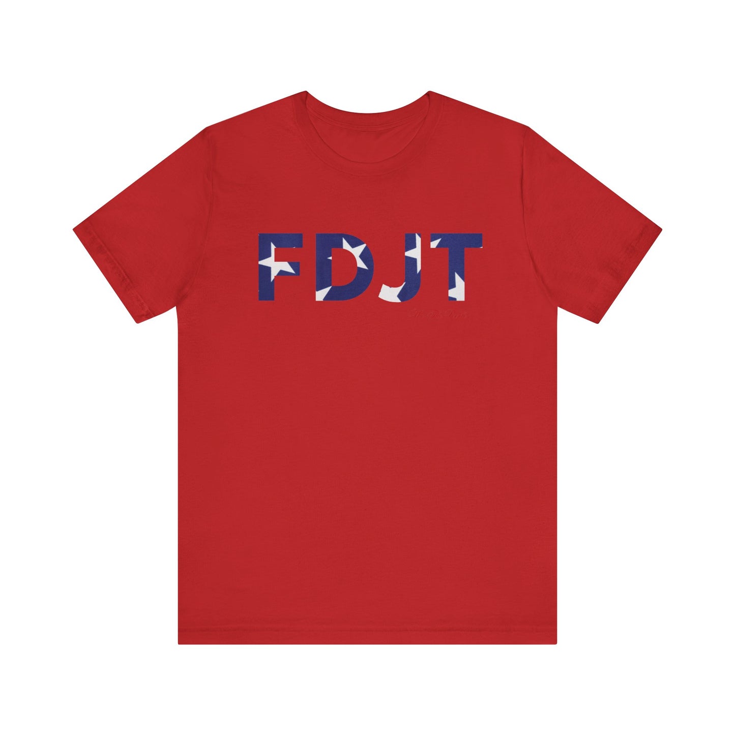 FDJT Blue & White Stars Tee β Classic, Clean, and Defiant β