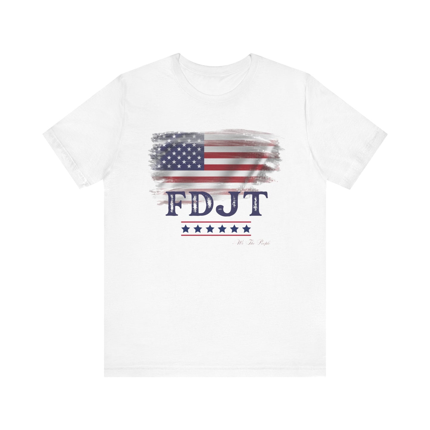 FDJT Distressed Stars & Stripes Tee β Patriotism with Purpose πΊπΈ