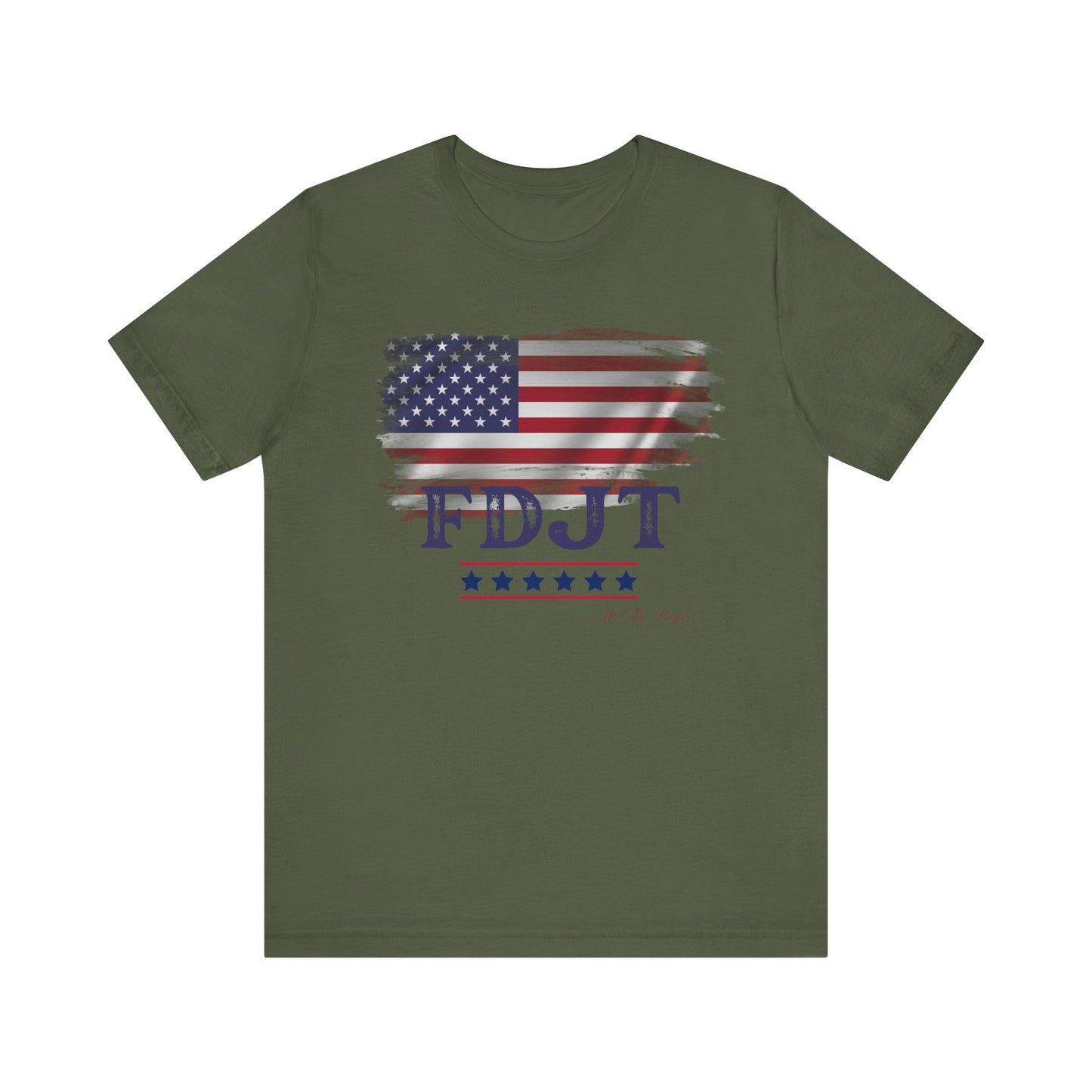 FDJT Distressed Stars & Stripes Tee β Patriotism with Purpose πΊπΈ
