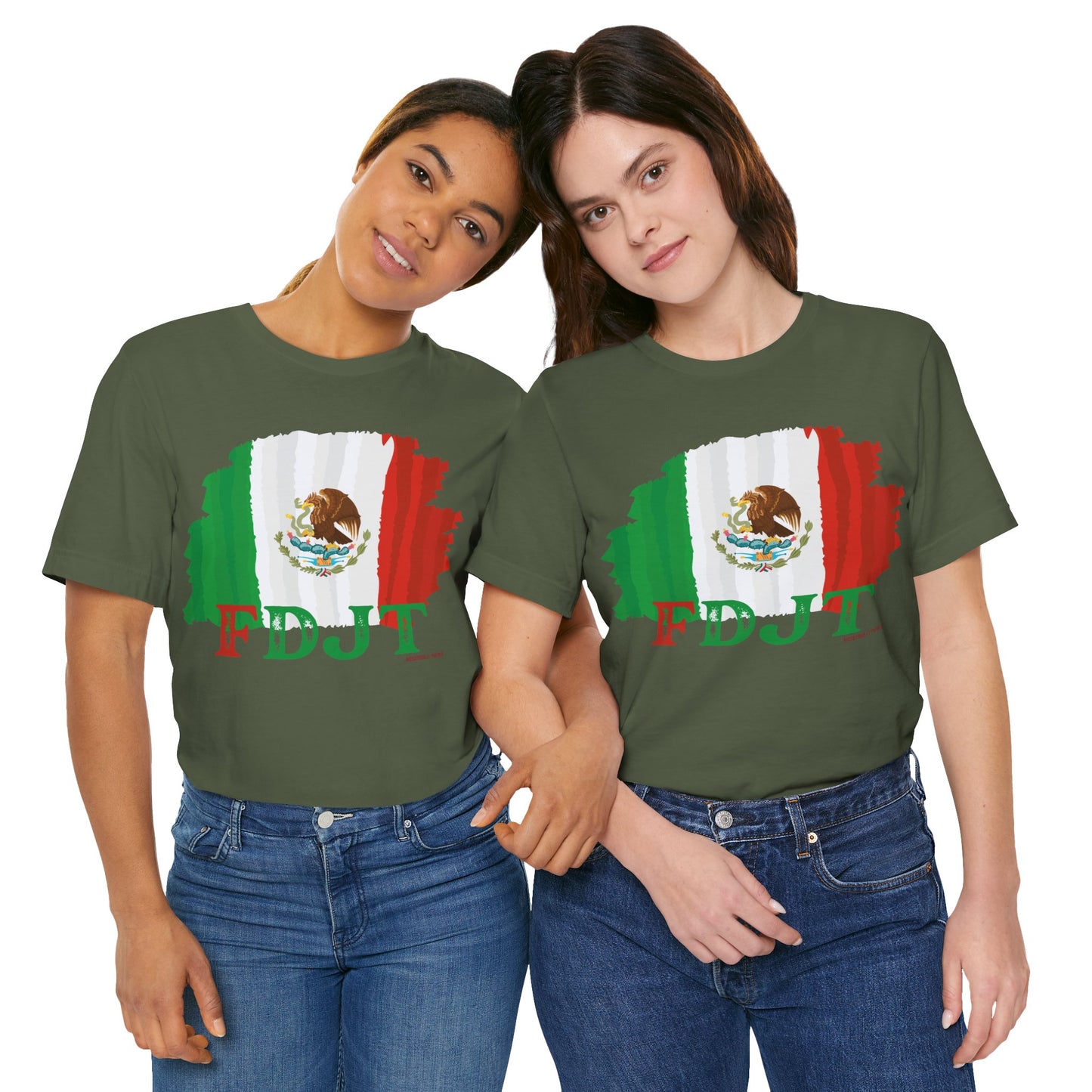 FDJT México Flag Tee – Bold. United. Proud. 🇲🇽