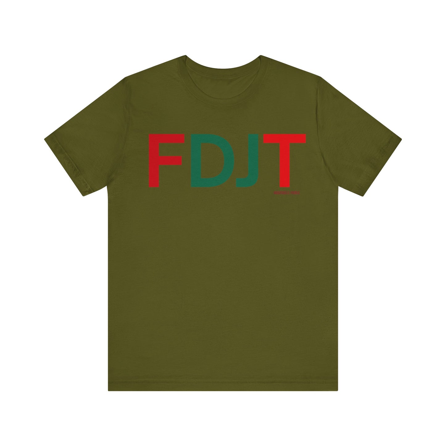 FDJT Bold México Block Tee – Power. Pride. Pueblo. 🇲🇽