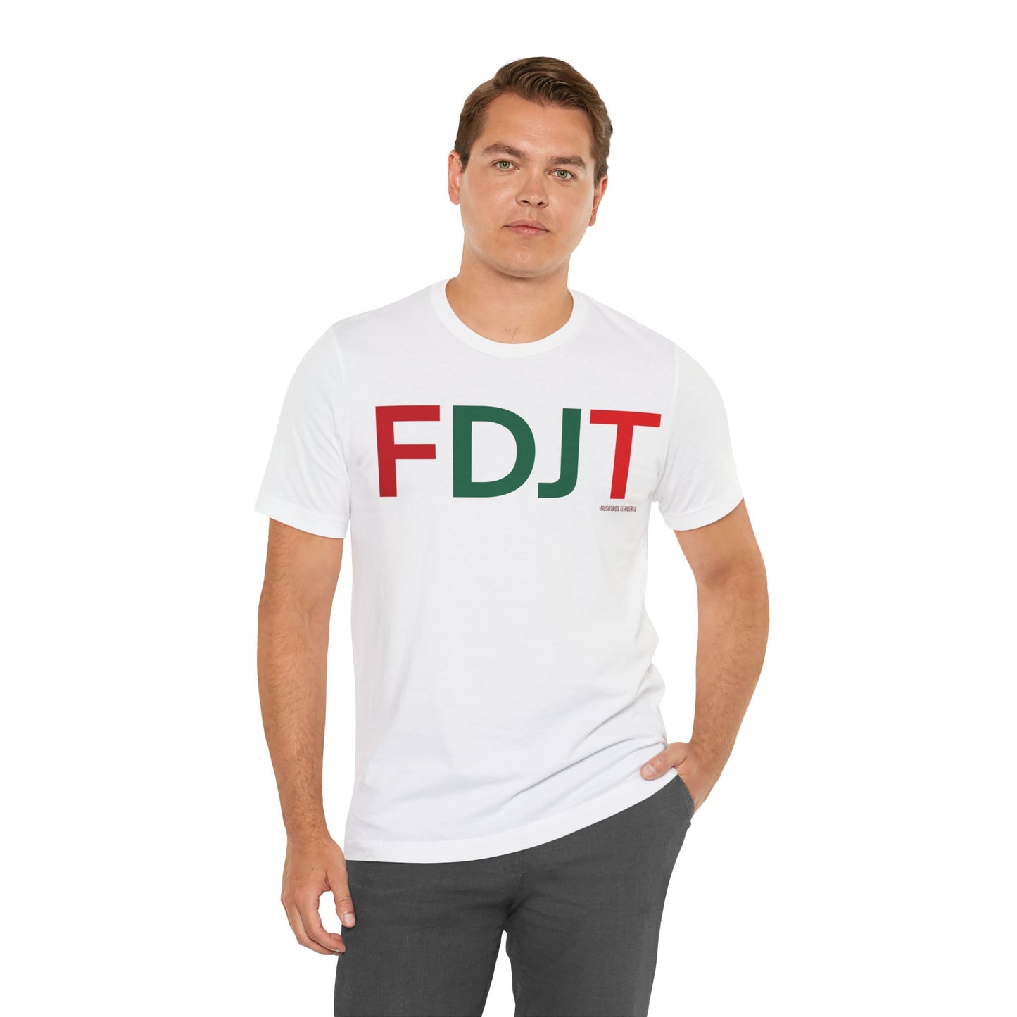 FDJT Bold México Block Tee – Power. Pride. Pueblo. 🇲🇽