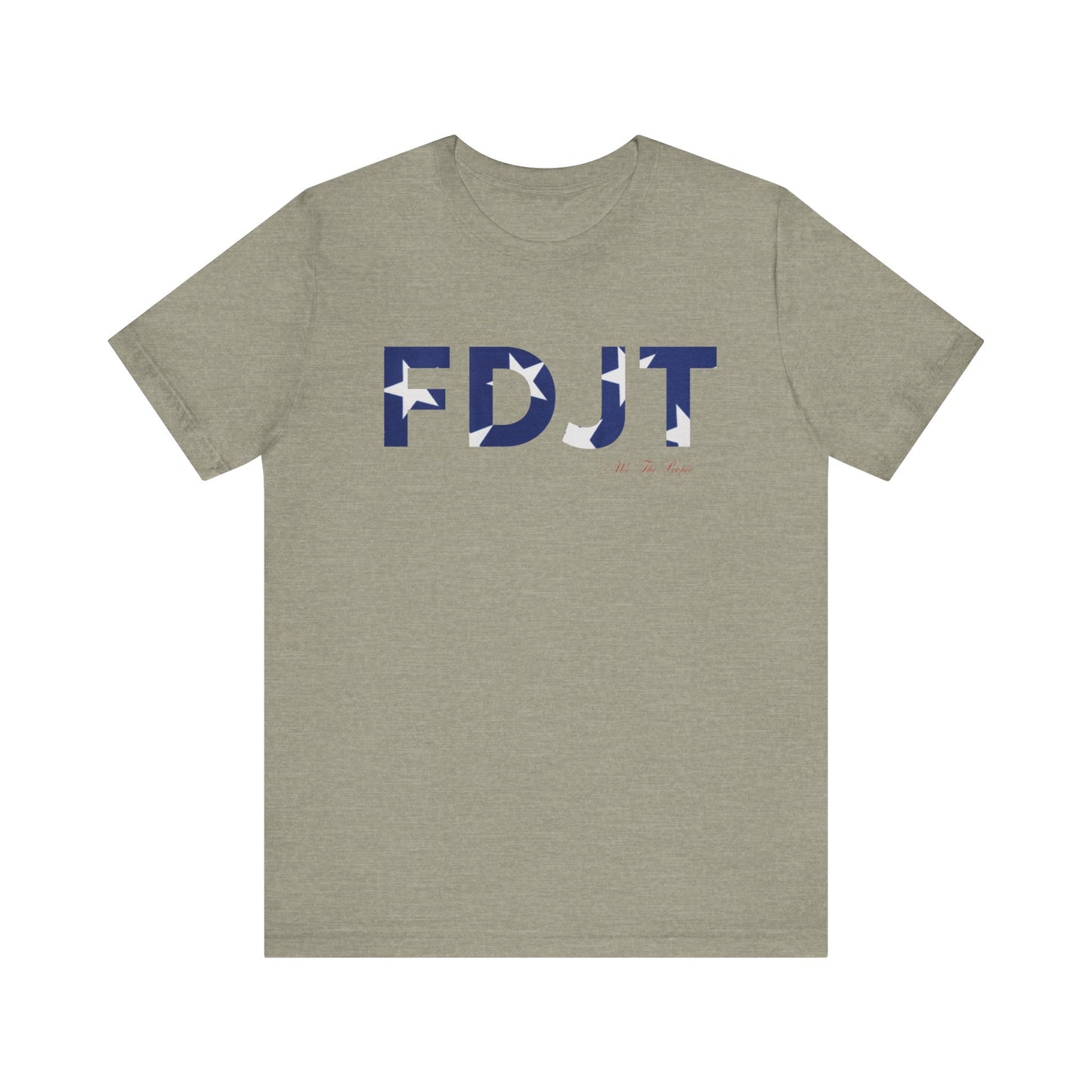 FDJT Blue & White Stars Tee β Classic, Clean, and Defiant β