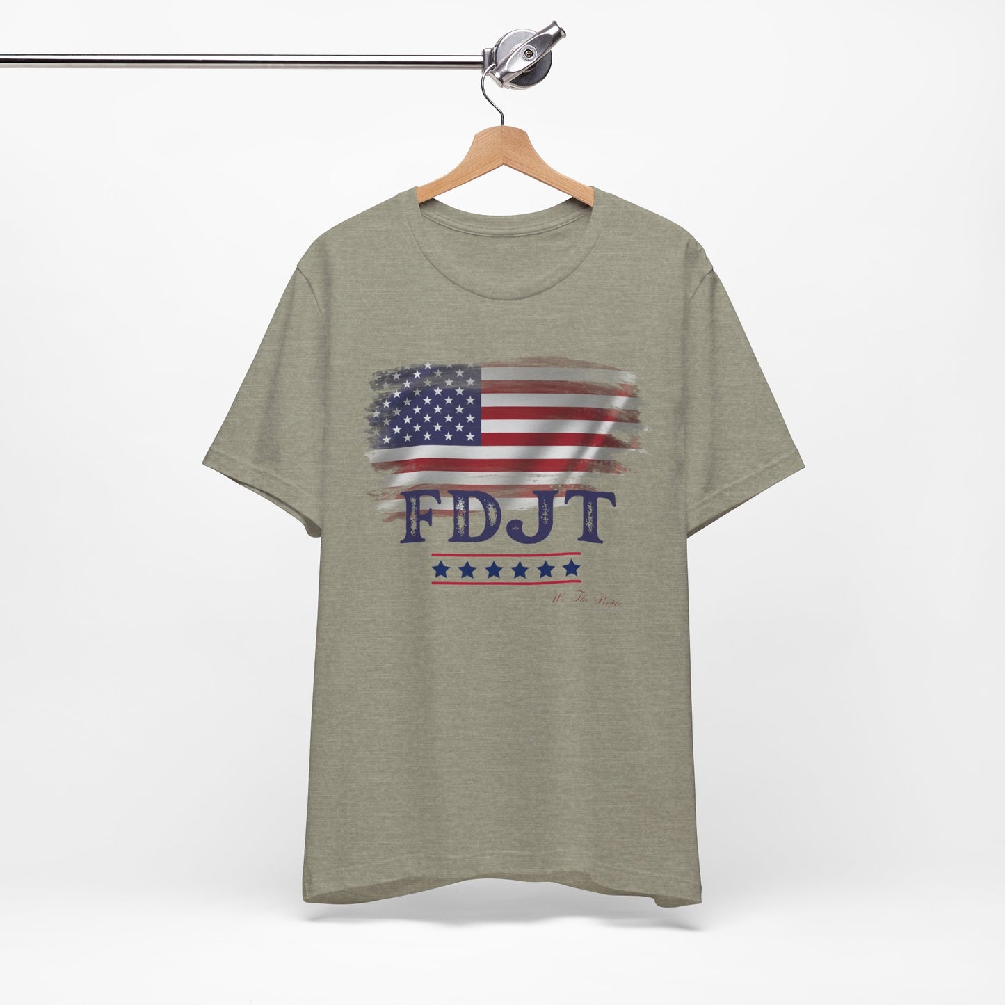 FDJT Distressed Stars & Stripes Tee β Patriotism with Purpose πΊπΈ