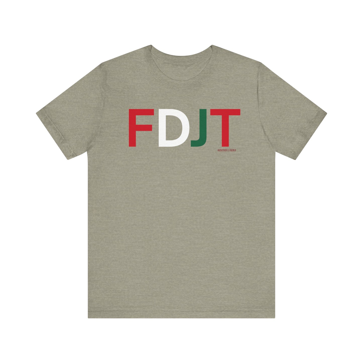 FDJT México Block Tee – Clean. Bold. Con Orgullo. 🇲🇽