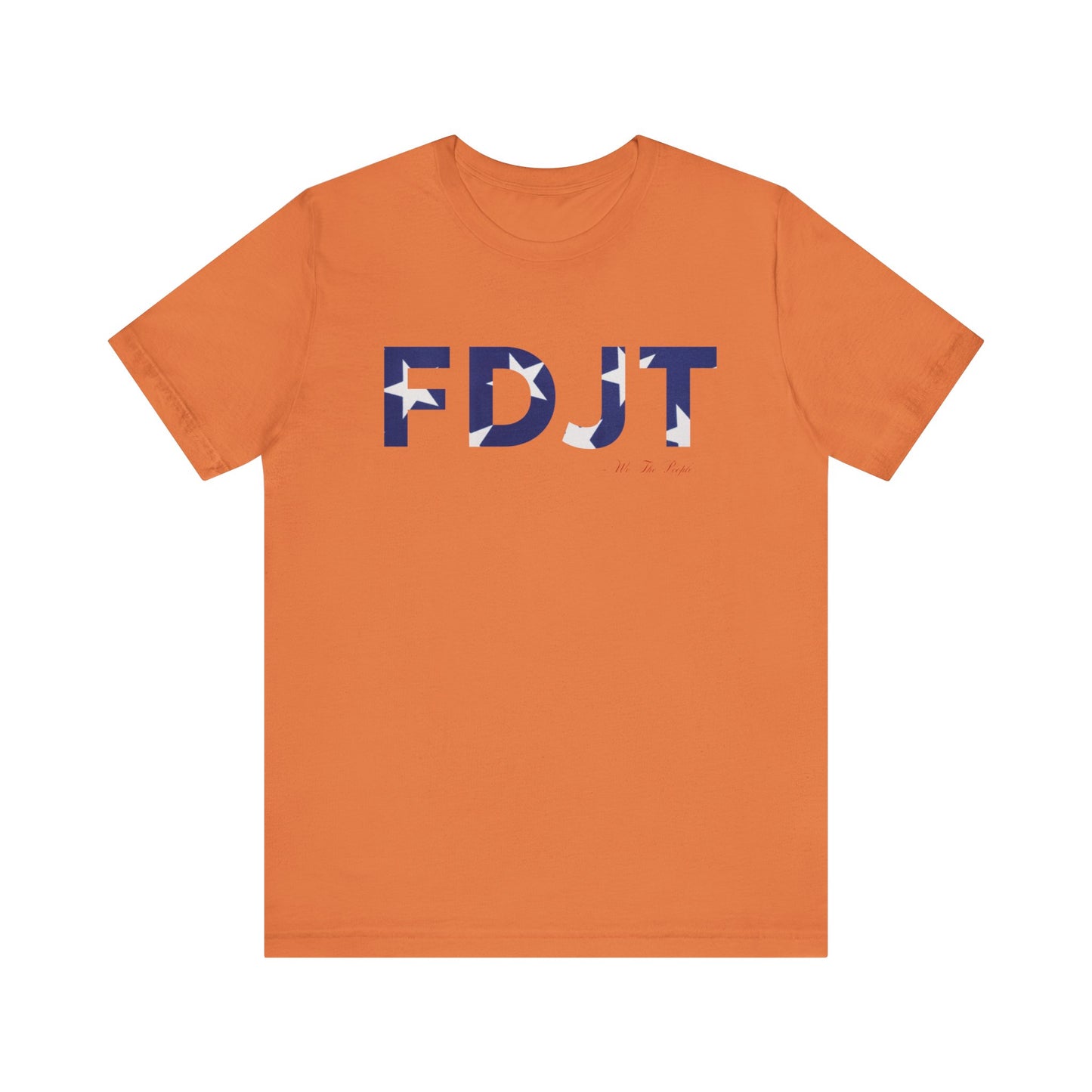 FDJT Blue & White Stars Tee β Classic, Clean, and Defiant β
