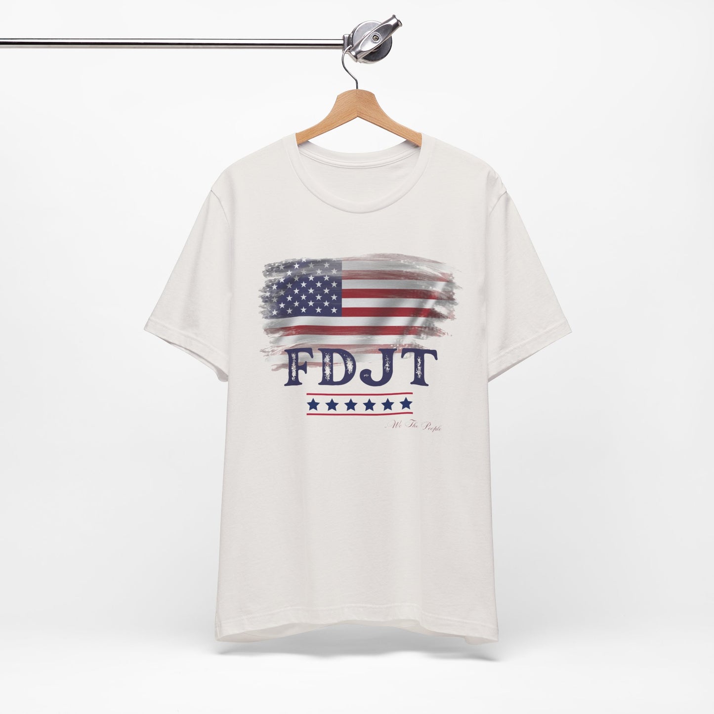 FDJT Distressed Stars & Stripes Tee β Patriotism with Purpose πΊπΈ
