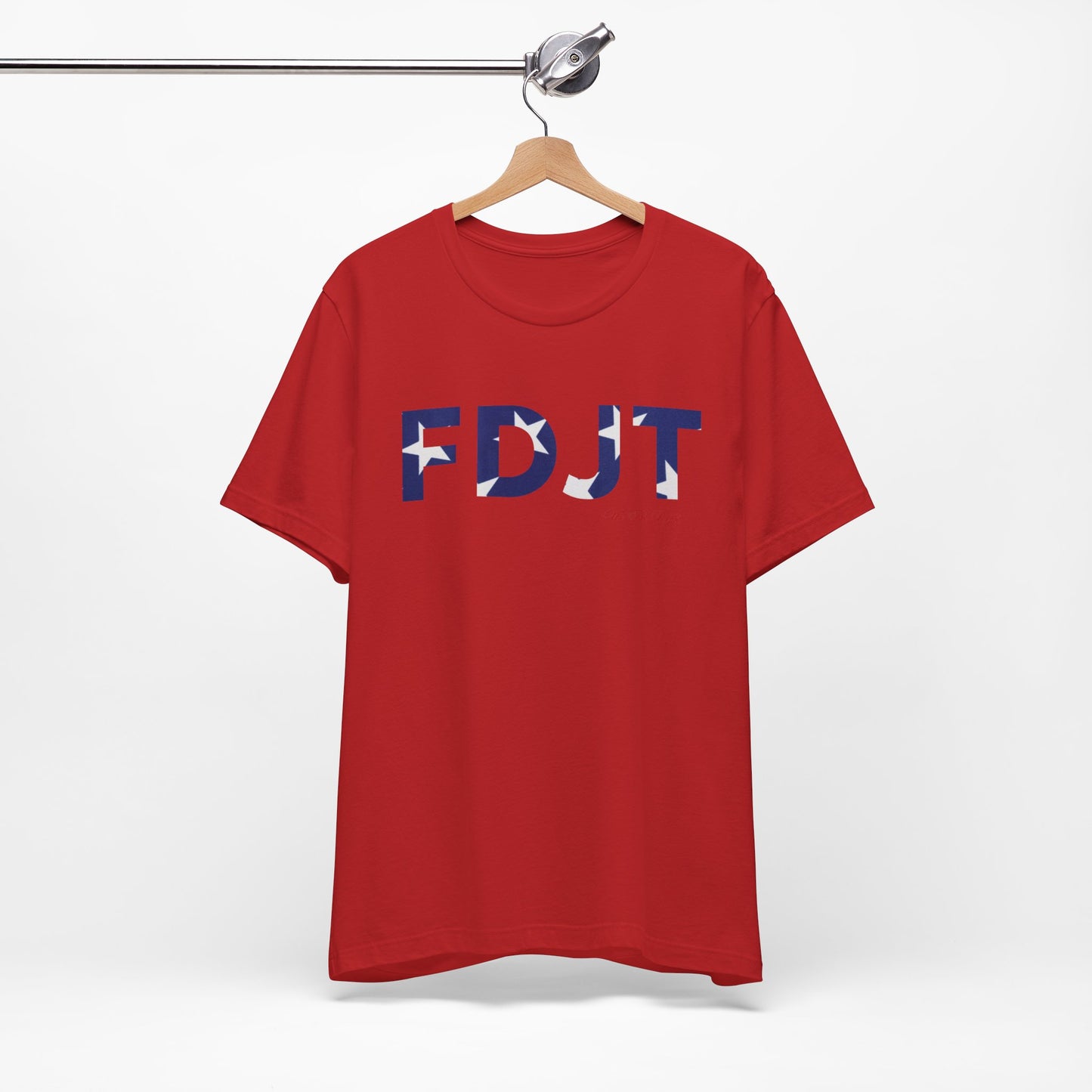 FDJT Blue & White Stars Tee β Classic, Clean, and Defiant β