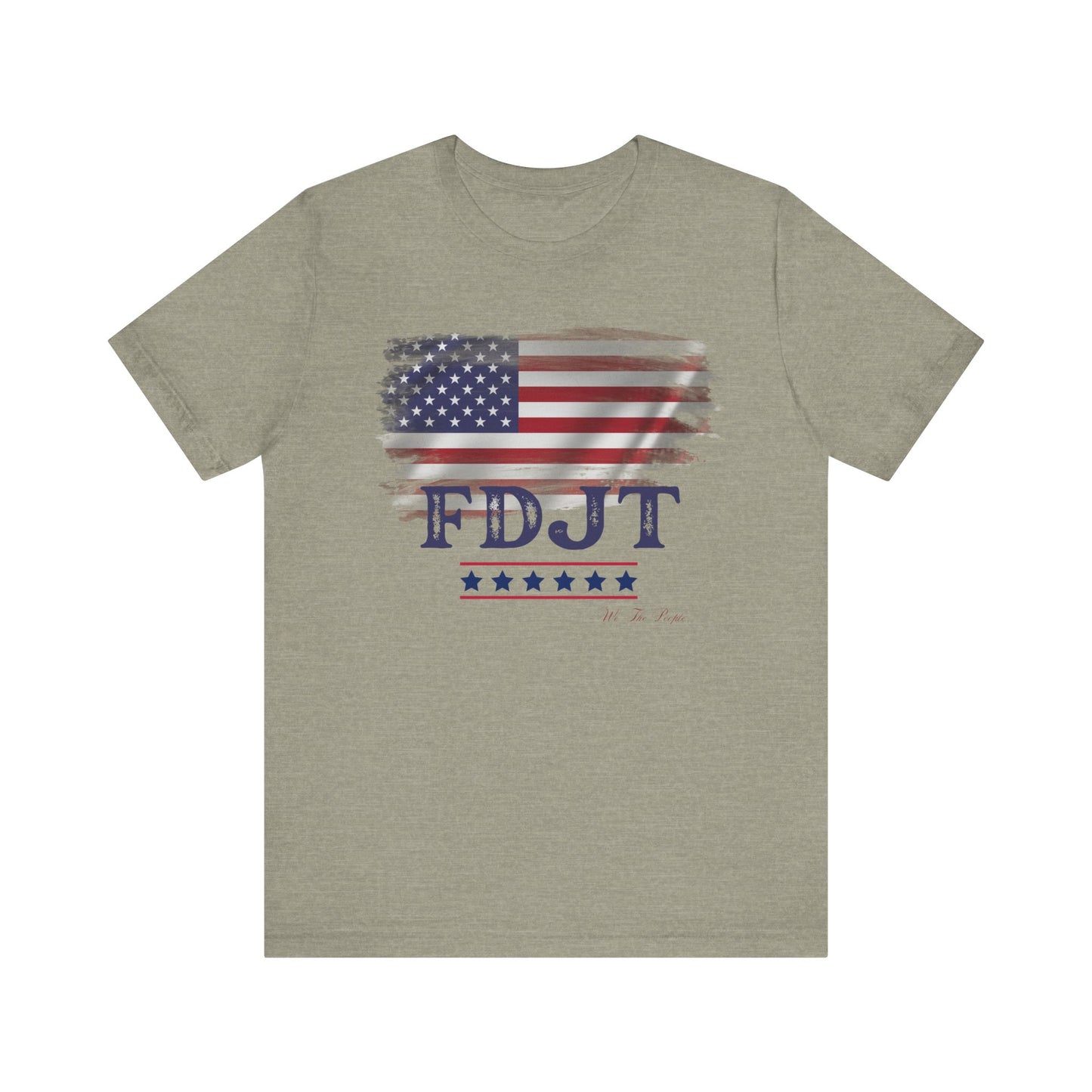 FDJT Distressed Stars & Stripes Tee β Patriotism with Purpose πΊπΈ