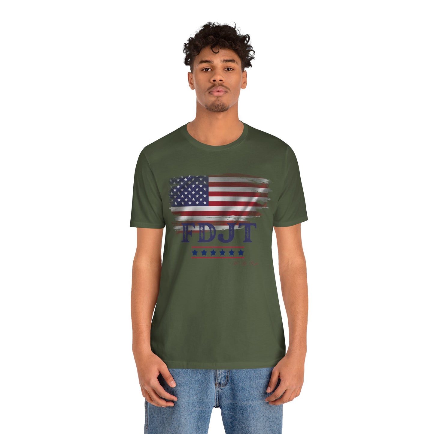 FDJT Distressed Stars & Stripes Tee β Patriotism with Purpose πΊπΈ