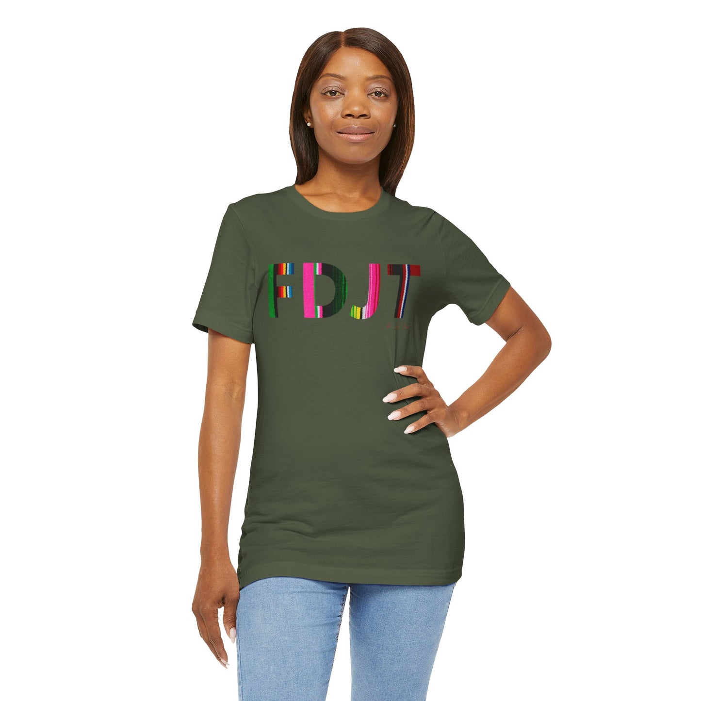 FDJT Mexican Blanket Tee β Cultura in Every Thread π²π½