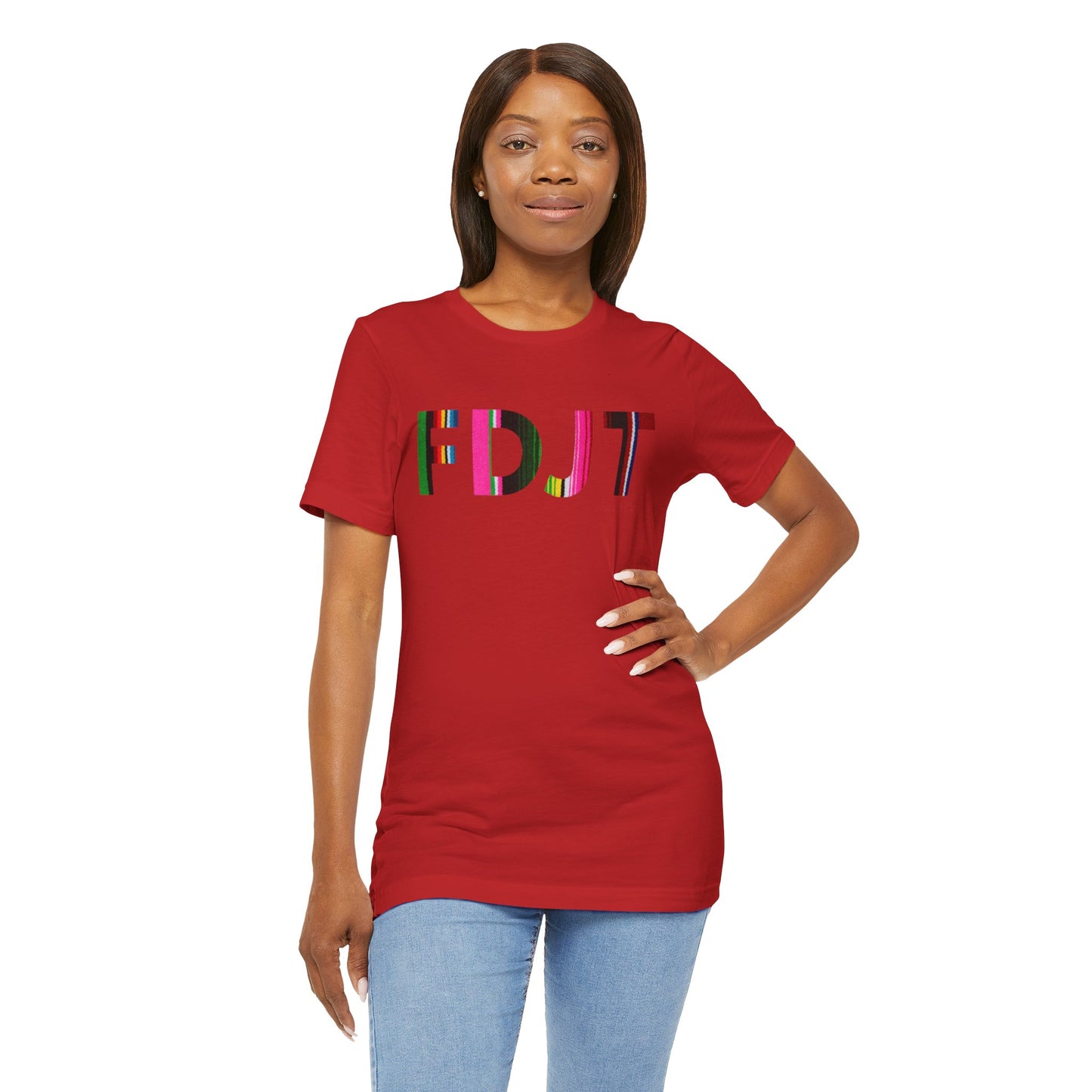 FDJT Mexican Blanket Tee β Cultura in Every Thread π²π½