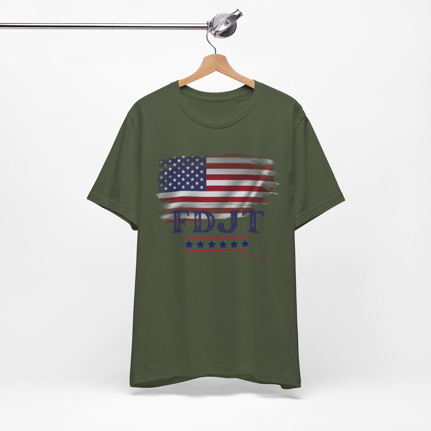 FDJT Distressed Stars & Stripes Tee β Patriotism with Purpose πΊπΈ