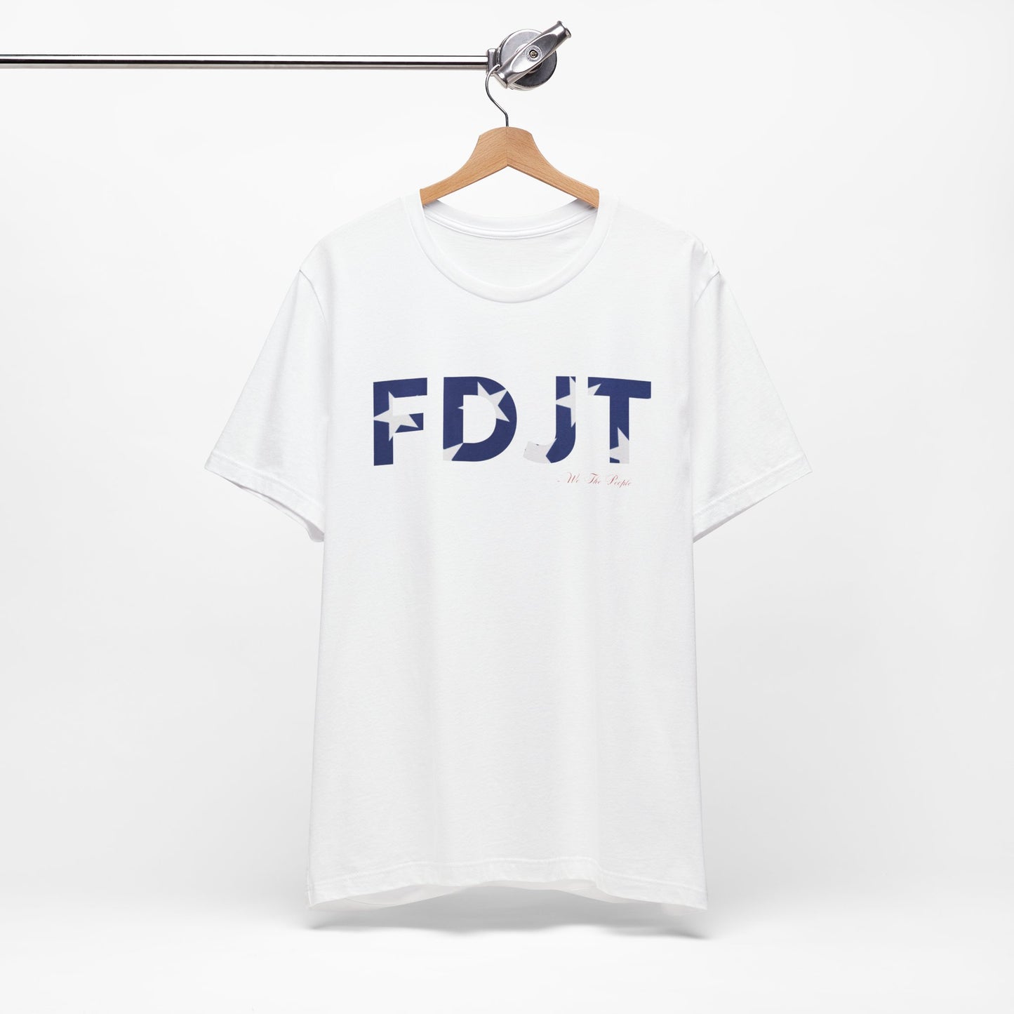 FDJT Blue & White Stars Tee β Classic, Clean, and Defiant β