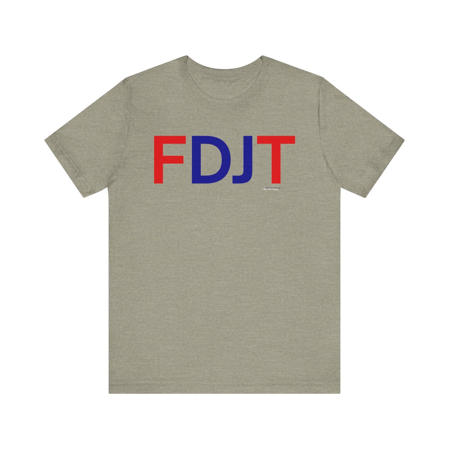 FDJT USA Block Tee β Strength in Simplicity πΊπΈ
