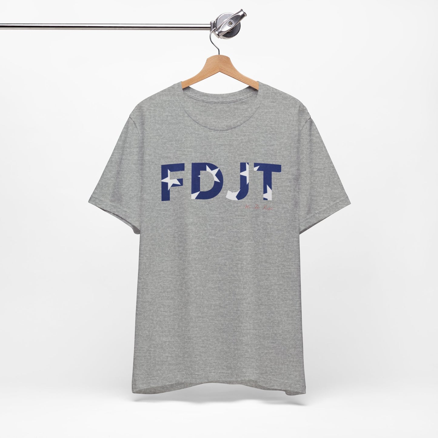 FDJT Blue & White Stars Tee β Classic, Clean, and Defiant β
