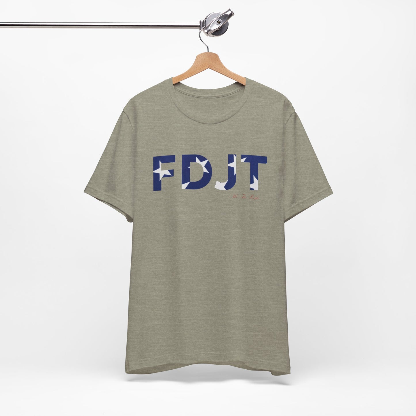 FDJT Blue & White Stars Tee β Classic, Clean, and Defiant β