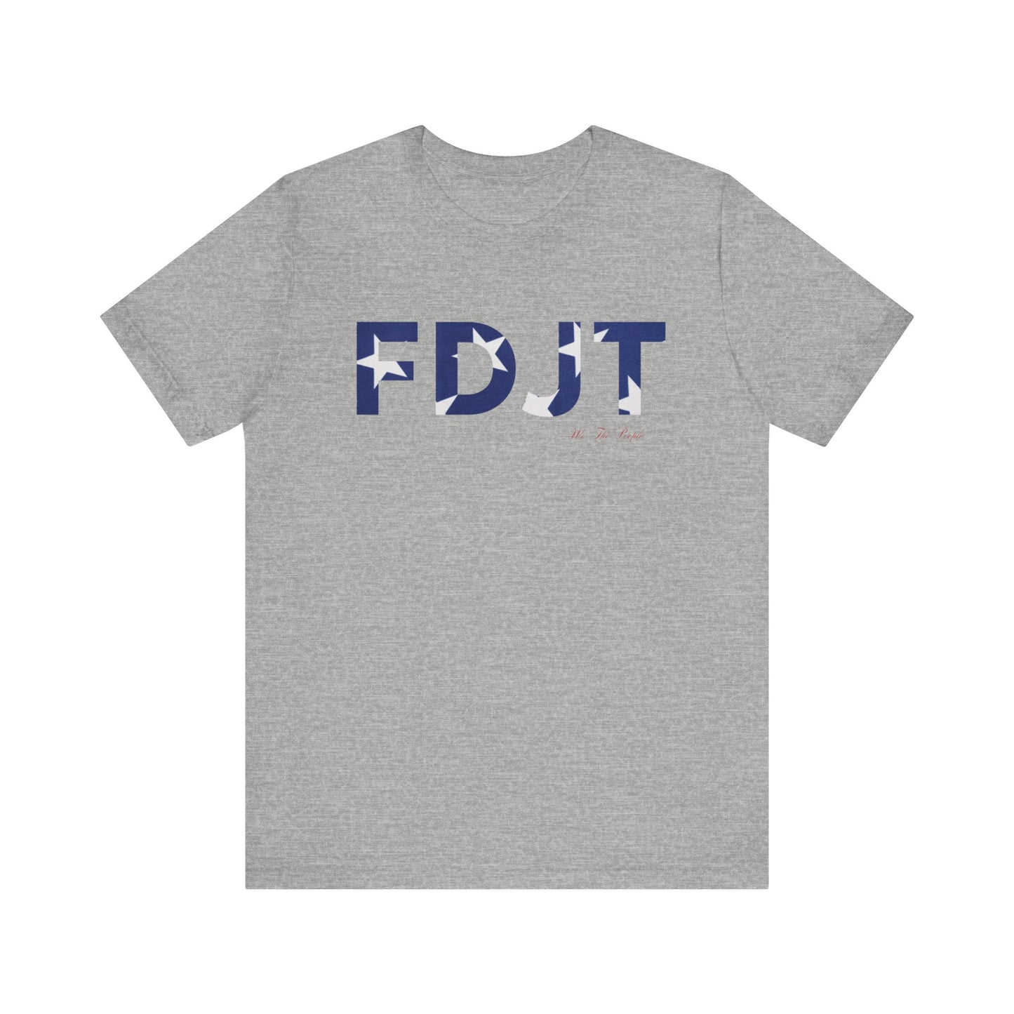 FDJT Blue & White Stars Tee β Classic, Clean, and Defiant β