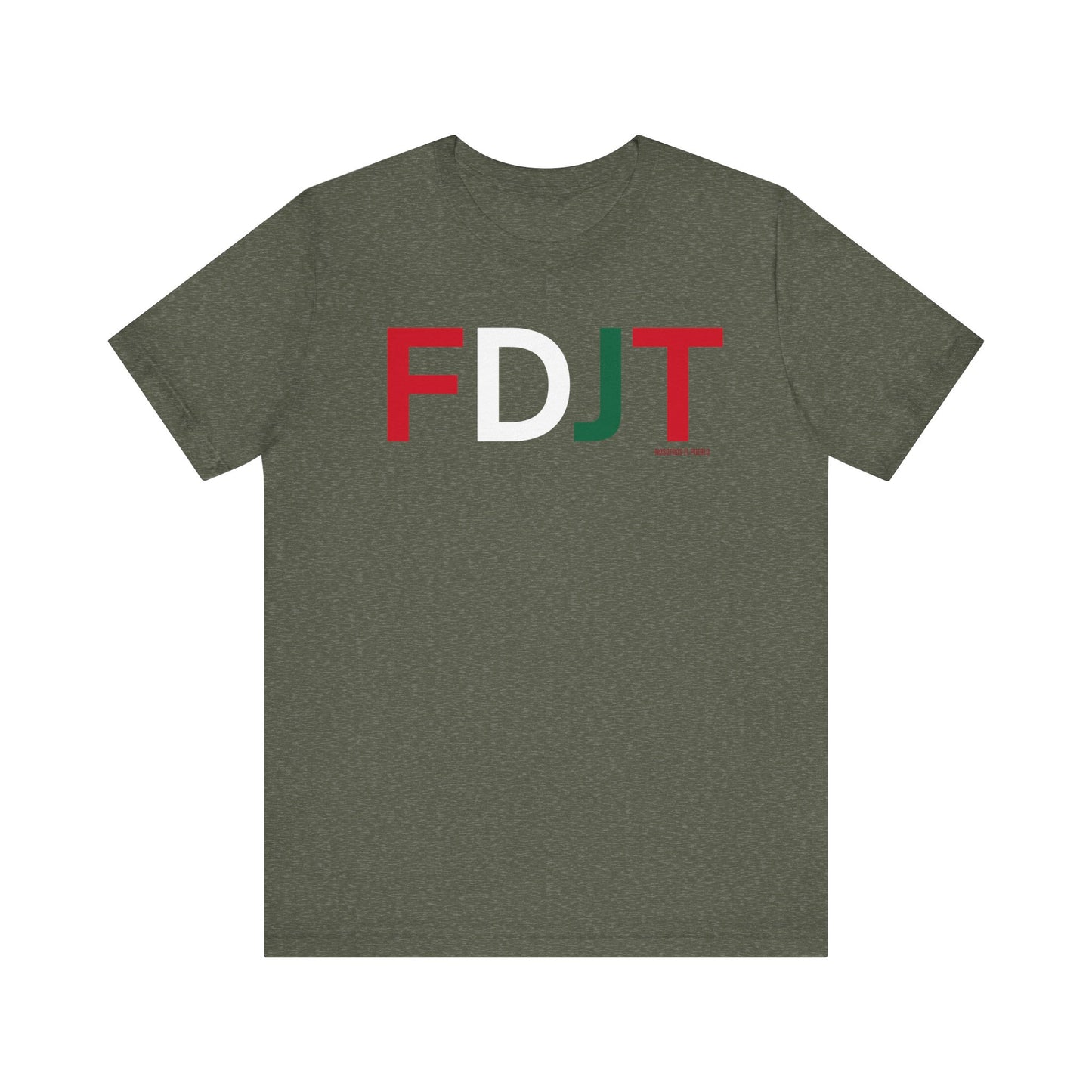 FDJT México Block Tee – Clean. Bold. Con Orgullo. 🇲🇽