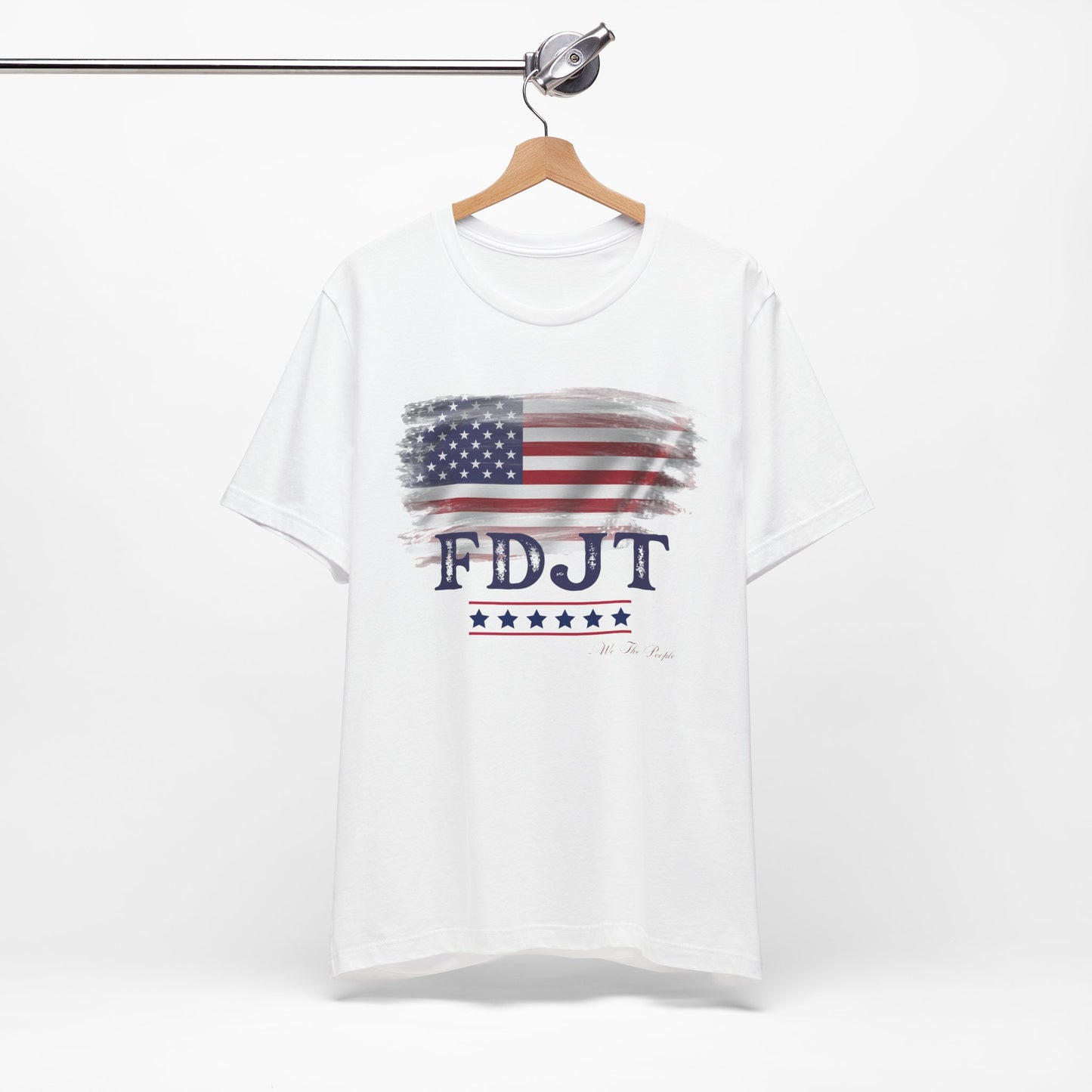 FDJT Distressed Stars & Stripes Tee β Patriotism with Purpose πΊπΈ