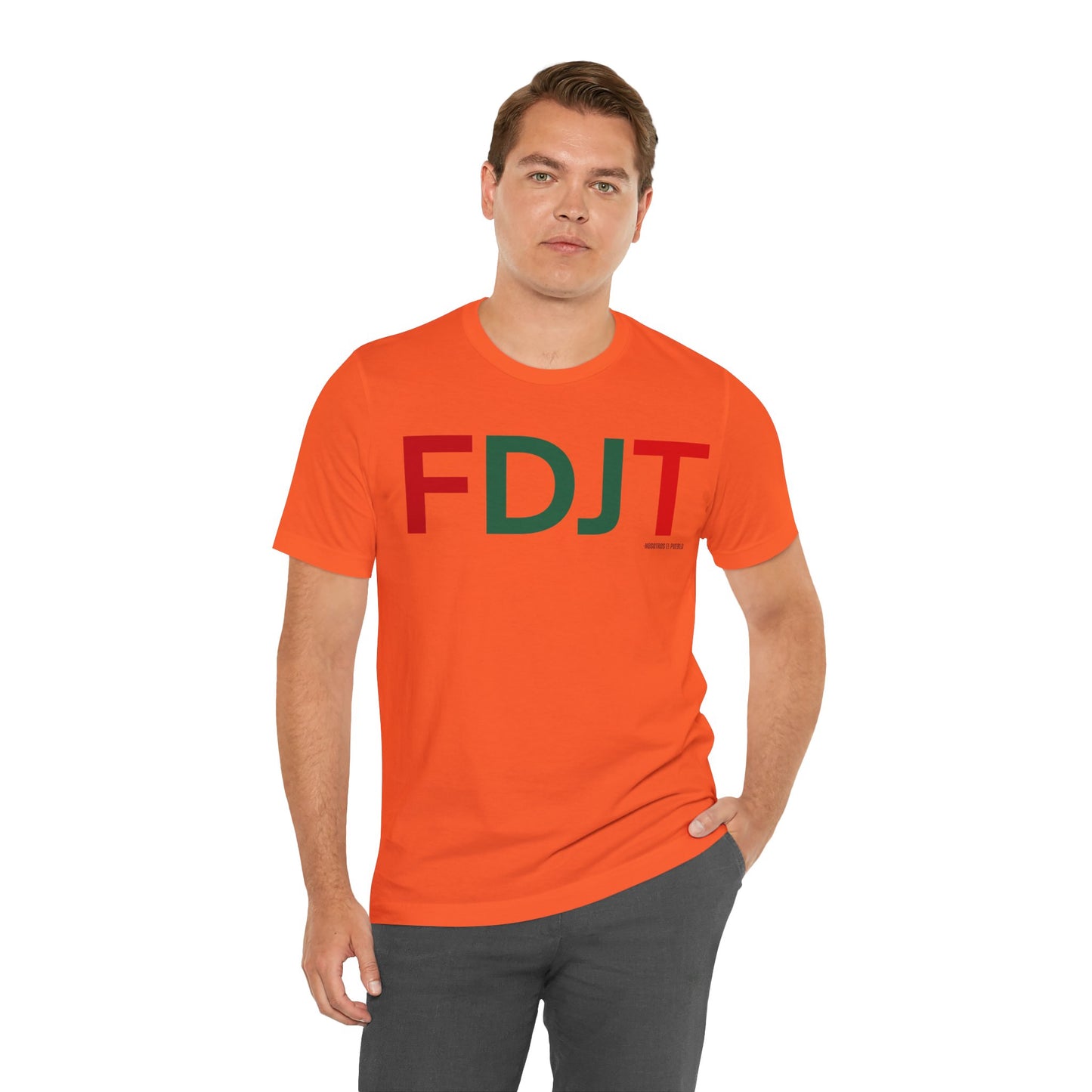 FDJT Bold México Block Tee – Power. Pride. Pueblo. 🇲🇽