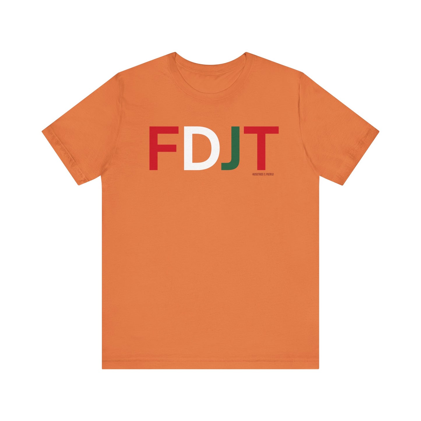FDJT México Block Tee – Clean. Bold. Con Orgullo. 🇲🇽