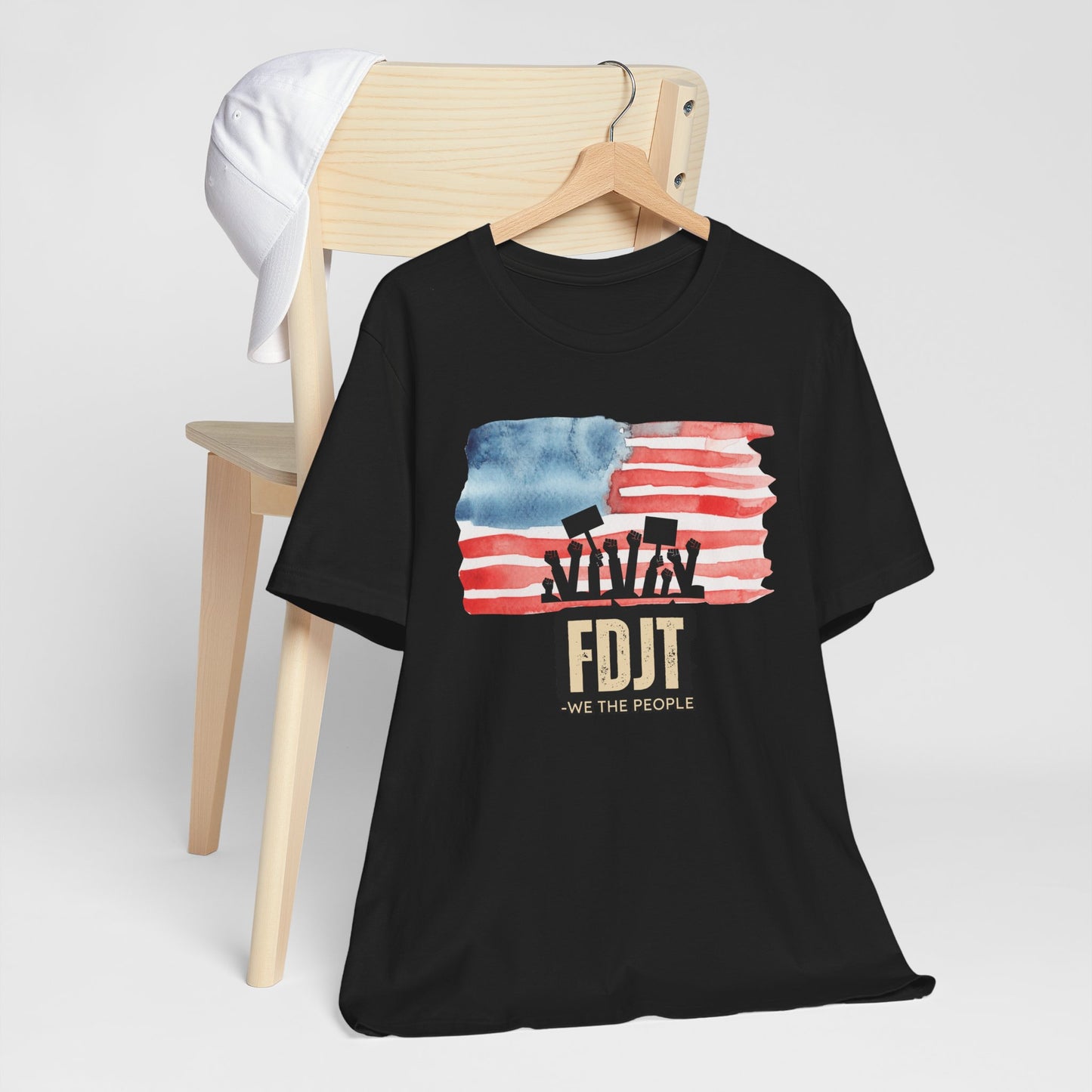 FDJT “We The People” Tee – Red, White & Revolution 🇺🇸