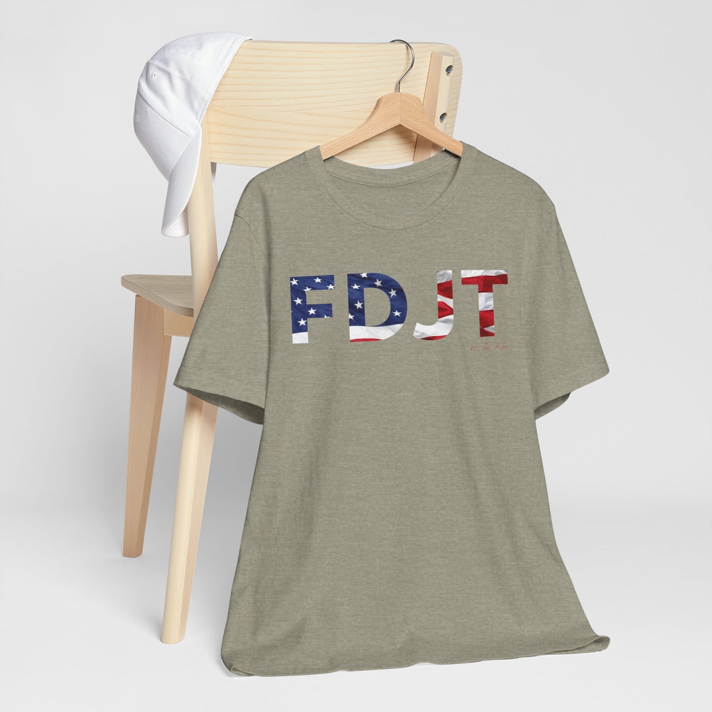 FDJT Waving Flag Tee – The Flag Stands Tall, So Do We 🇺🇸
