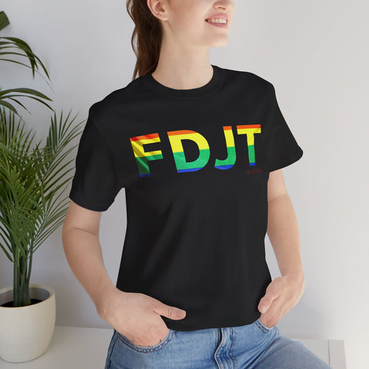 FDJT Pride Tee – Love, Unity, Action 🏳️‍🌈