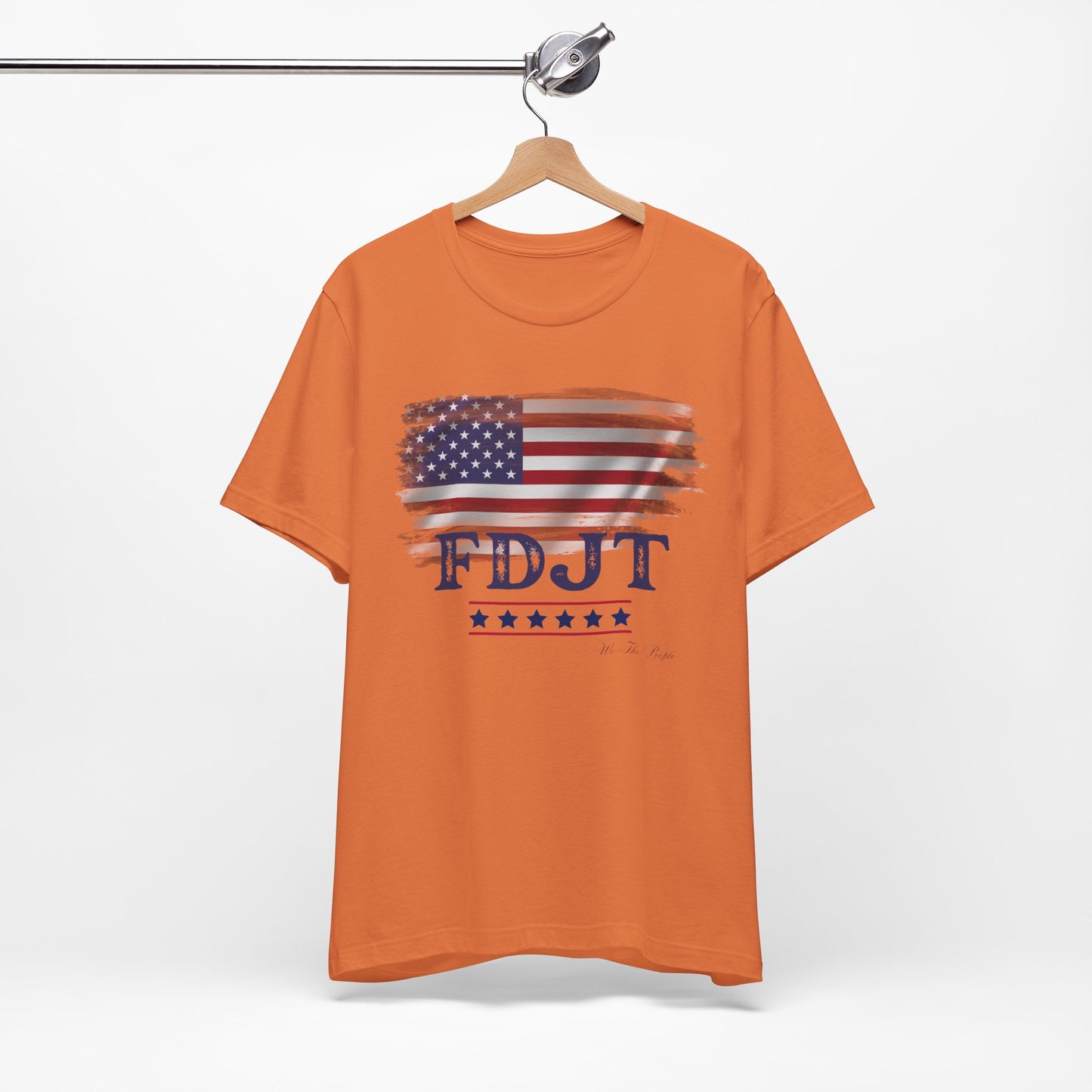 FDJT Distressed Stars & Stripes Tee – Patriotism with Purpose 🇺🇸
