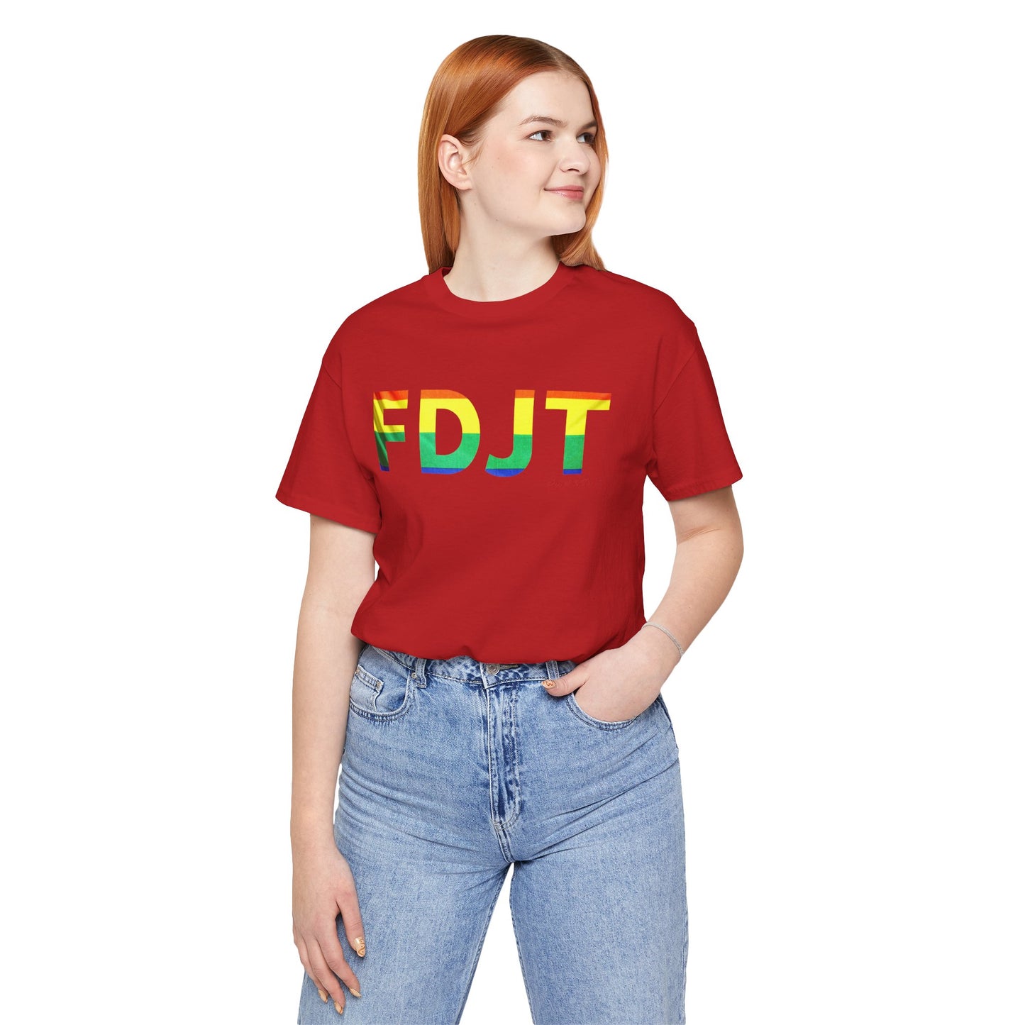 FDJT Pride Tee – Love, Unity, Action 🏳️‍🌈