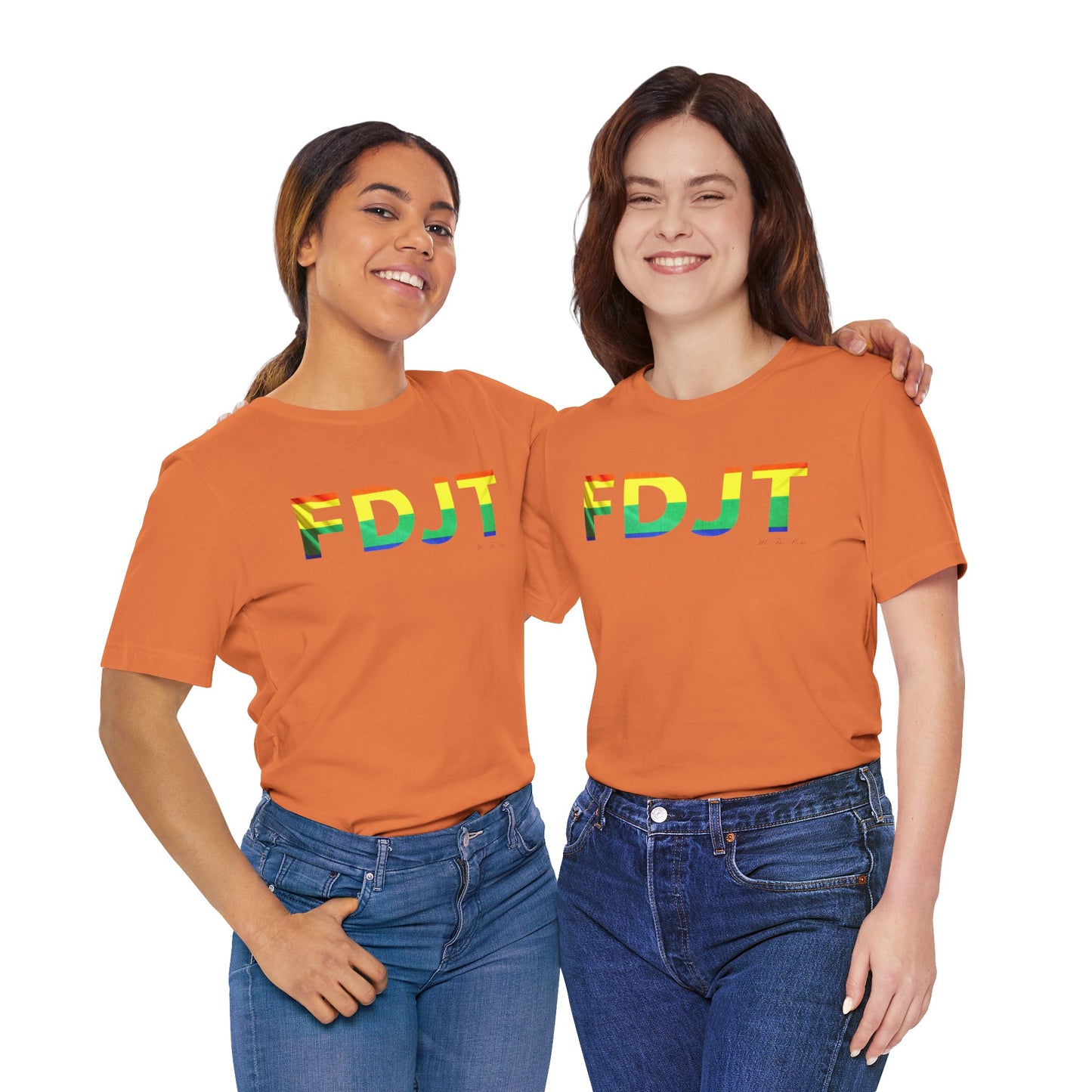 FDJT Pride Tee – Love, Unity, Action 🏳️‍🌈