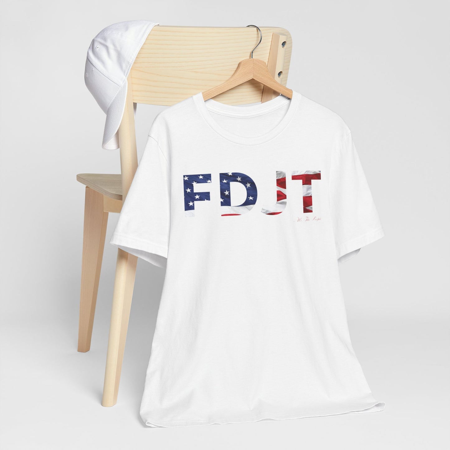 FDJT Waving Flag Tee – The Flag Stands Tall, So Do We 🇺🇸