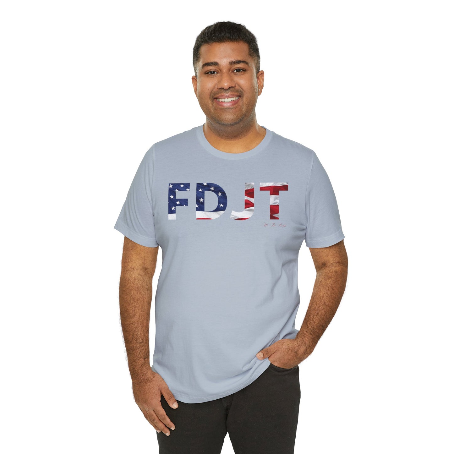 FDJT Waving Flag Tee – The Flag Stands Tall, So Do We 🇺🇸