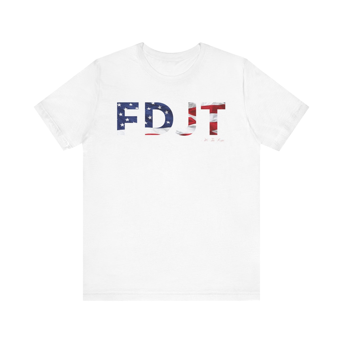 FDJT Waving Flag Tee – The Flag Stands Tall, So Do We 🇺🇸