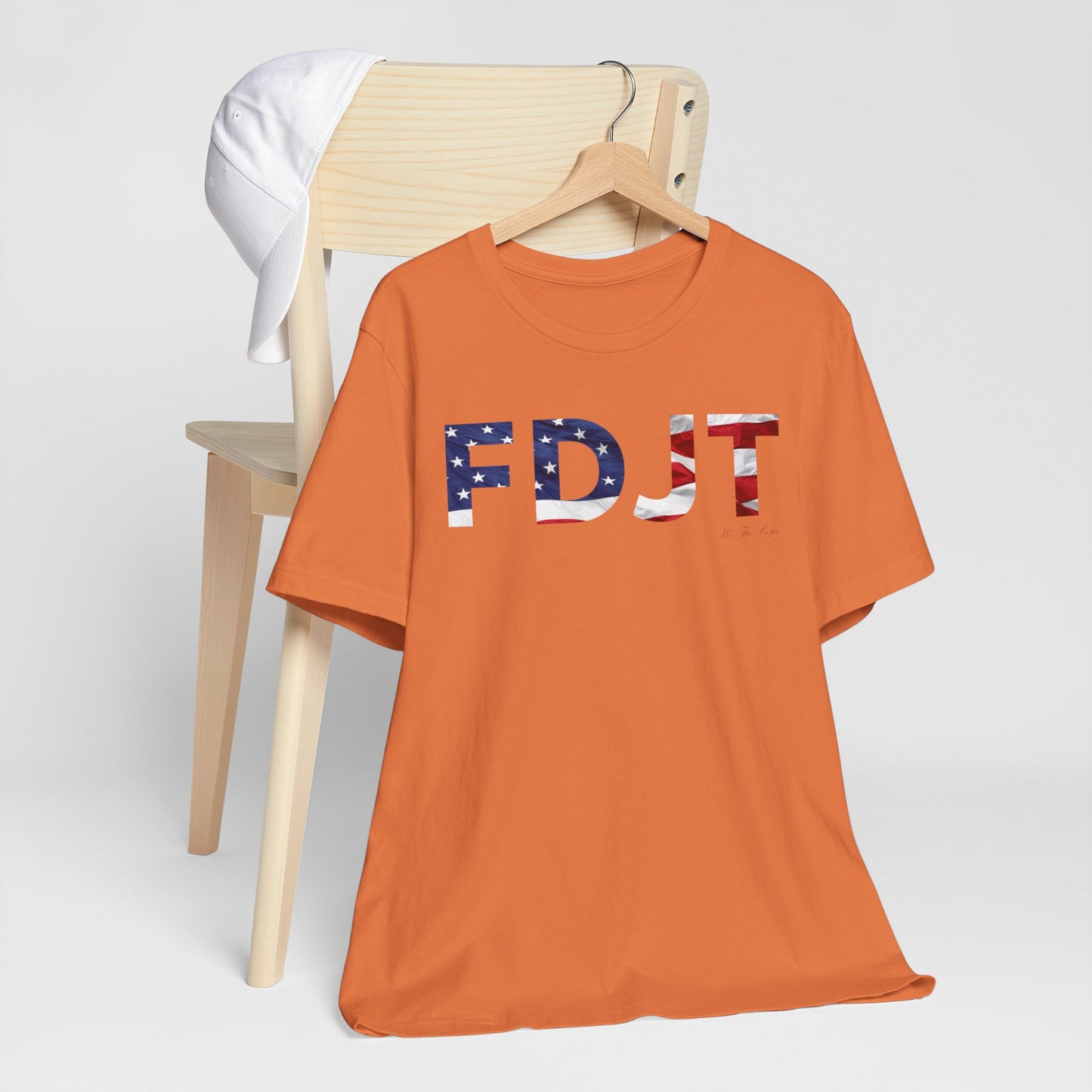 FDJT Waving Flag Tee – The Flag Stands Tall, So Do We 🇺🇸
