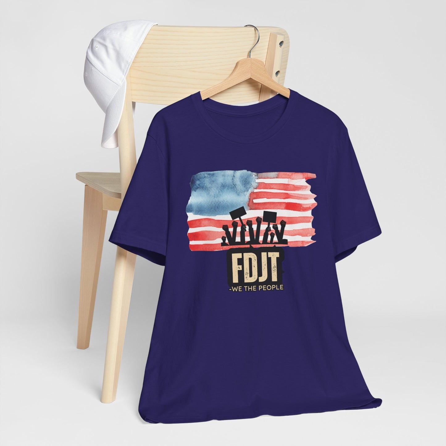 FDJT “We The People” Tee – Red, White & Revolution 🇺🇸