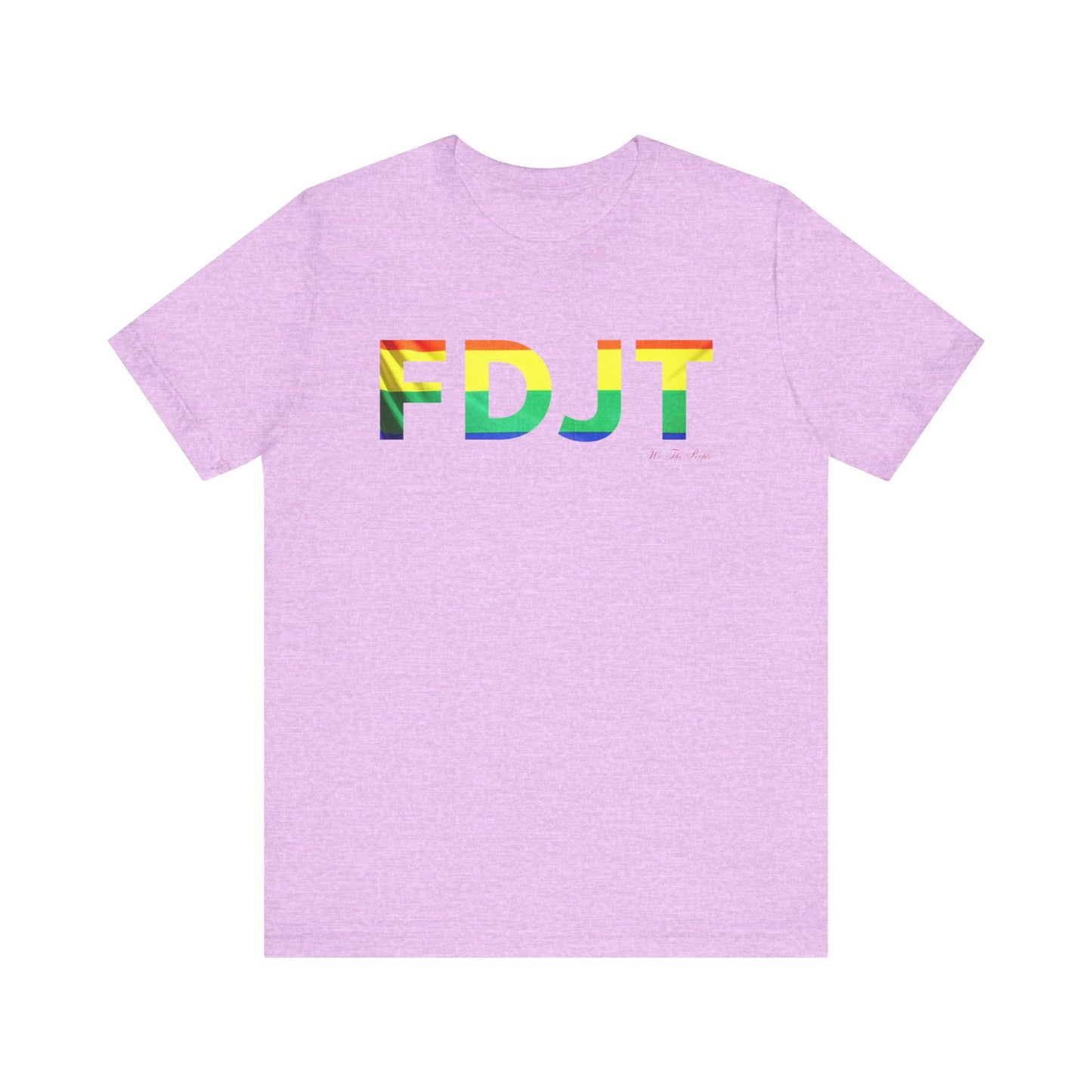 FDJT Pride Tee – Love, Unity, Action 🏳️‍🌈