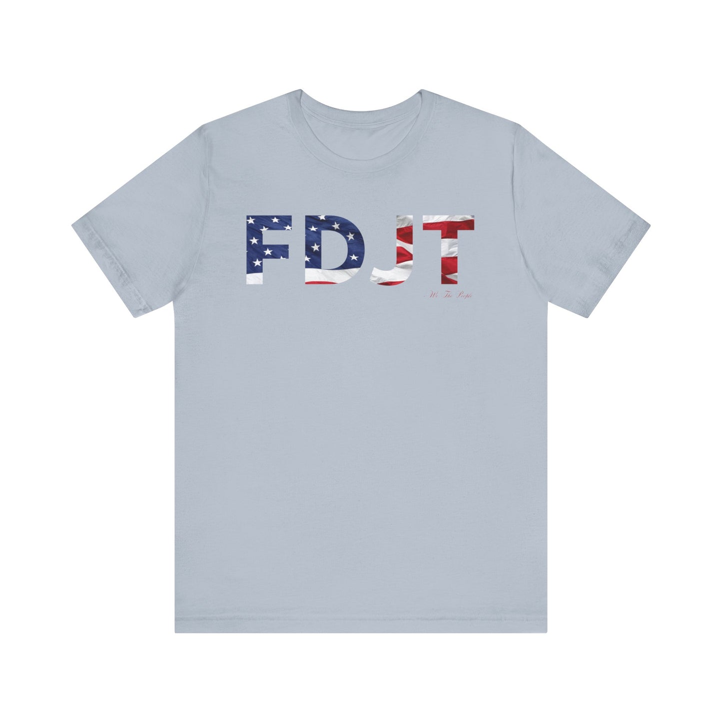 FDJT Waving Flag Tee – The Flag Stands Tall, So Do We 🇺🇸