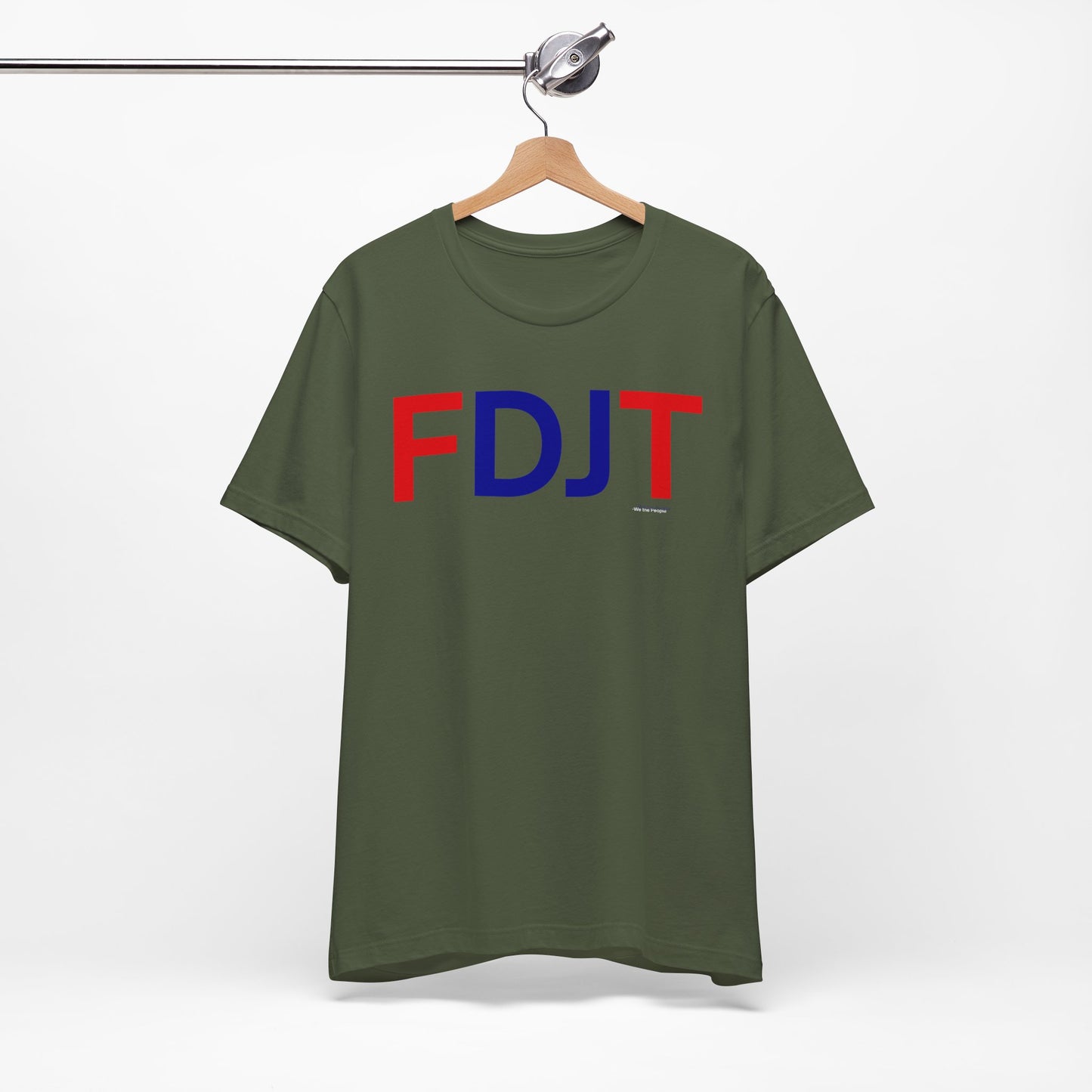FDJT USA Block Tee – Strength in Simplicity 🇺🇸