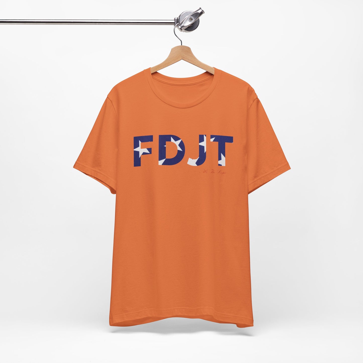 FDJT Blue & White Stars Tee – Classic, Clean, and Defiant ⭐