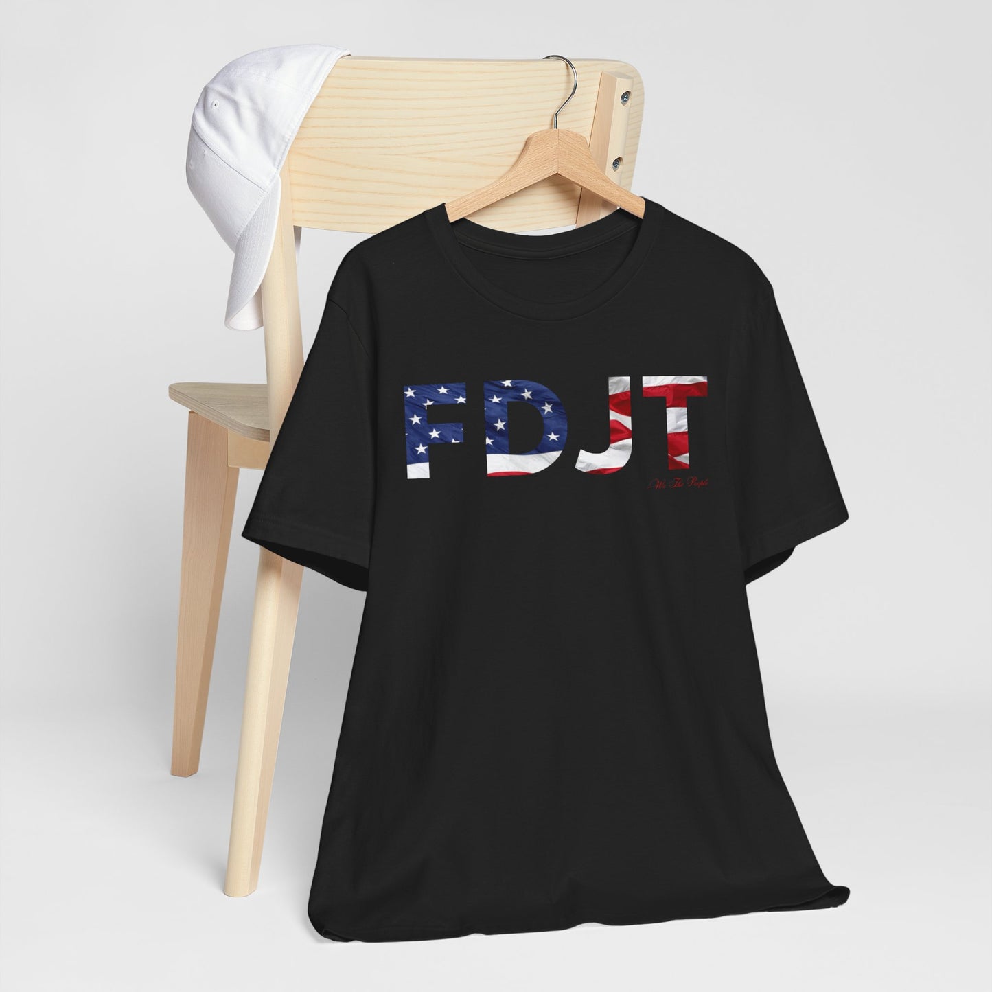 FDJT Waving Flag Tee – The Flag Stands Tall, So Do We 🇺🇸