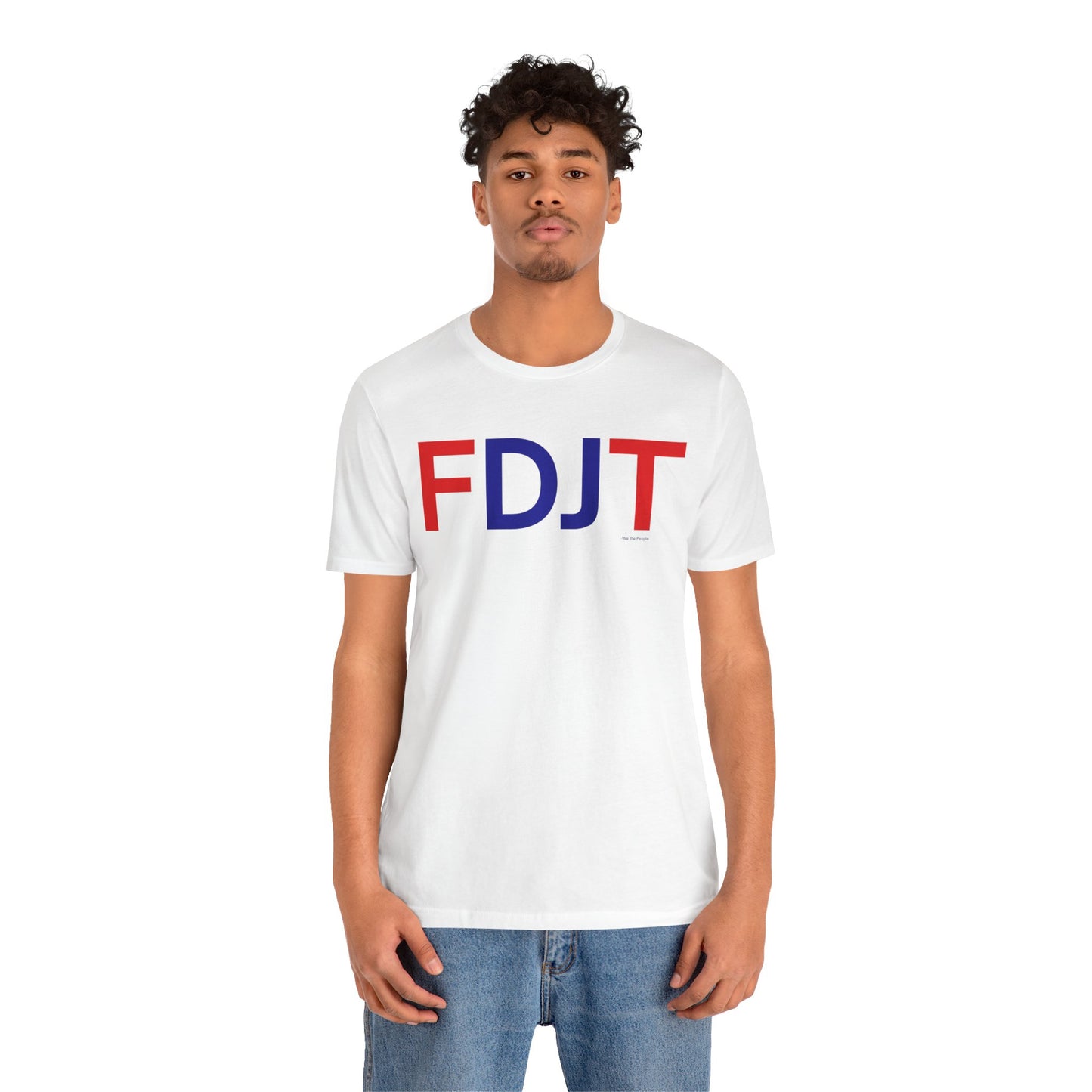 FDJT USA Block Tee – Strength in Simplicity 🇺🇸