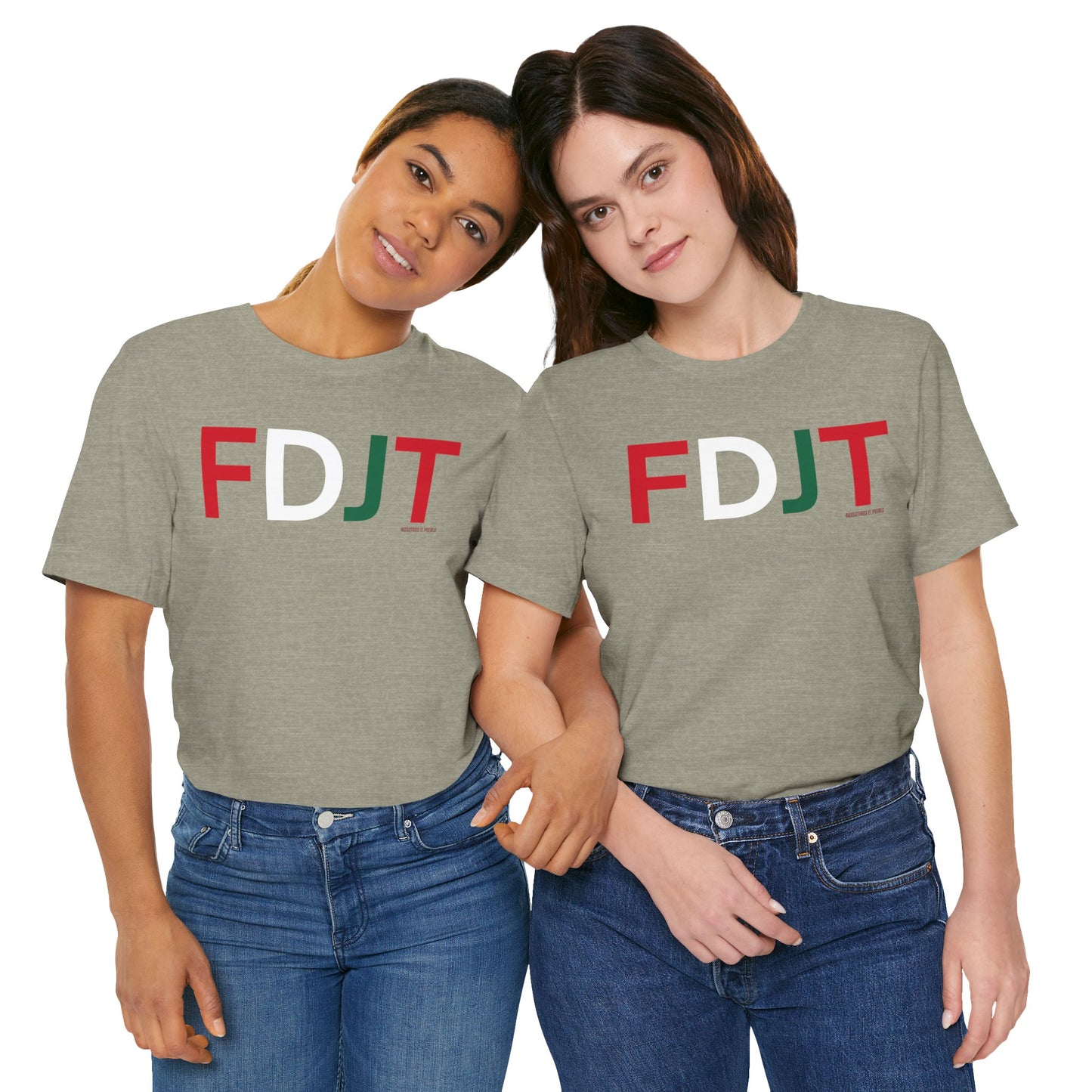 FDJT México Block Tee – Clean. Bold. Con Orgullo. 🇲🇽