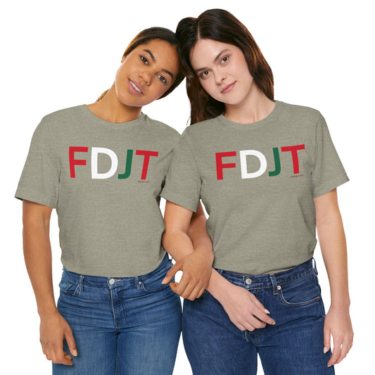 FDJT México Block Tee – Clean. Bold. Con Orgullo. 🇲🇽