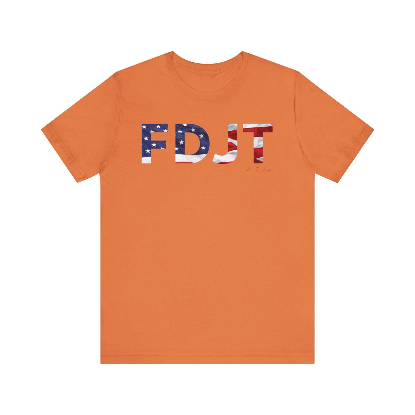 FDJT Waving Flag Tee – The Flag Stands Tall, So Do We 🇺🇸