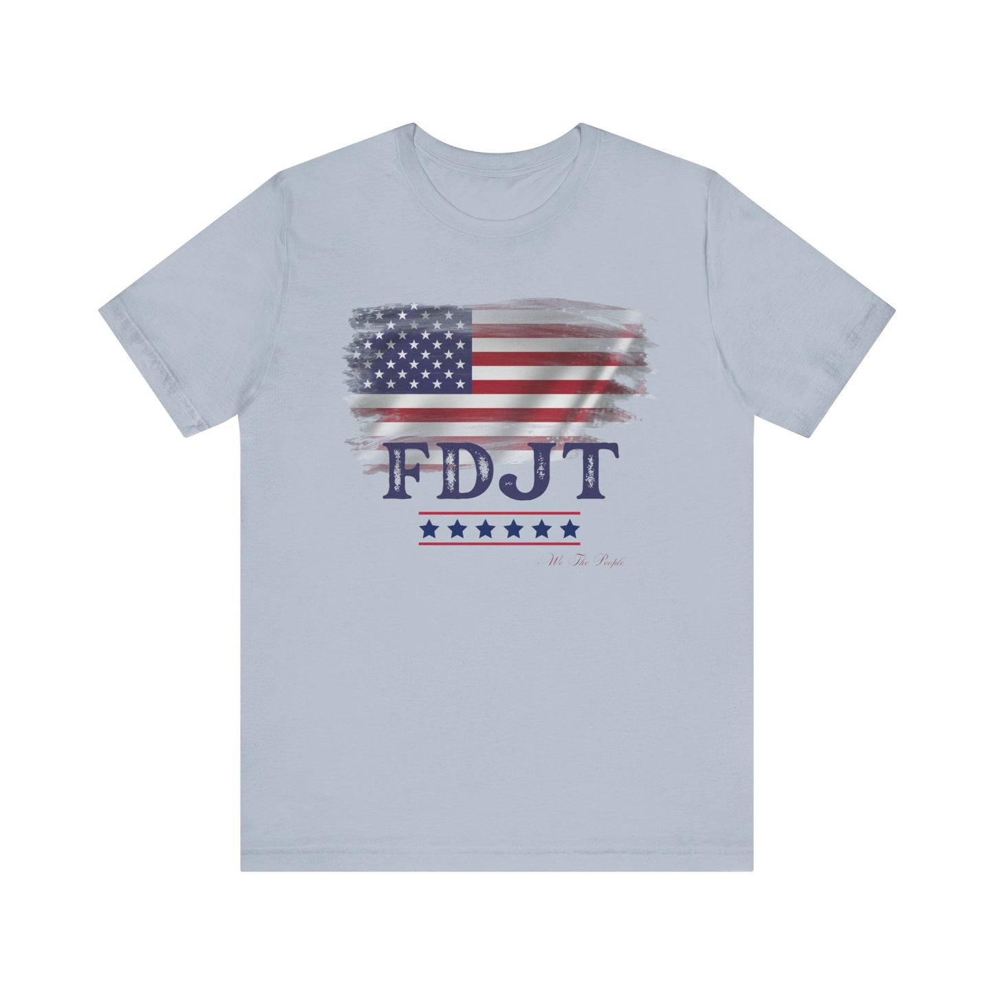 FDJT Distressed Stars & Stripes Tee – Patriotism with Purpose 🇺🇸