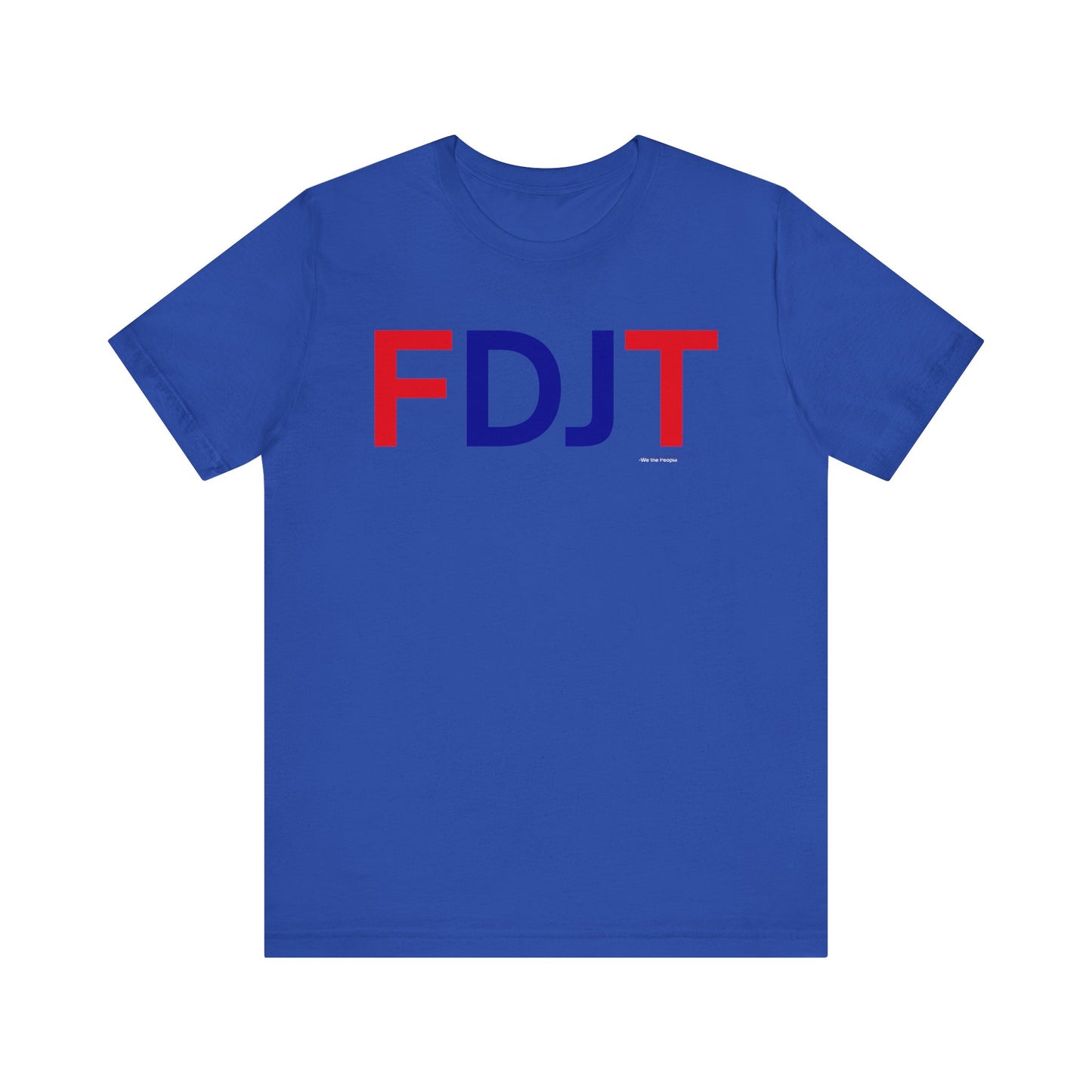 FDJT USA Block Tee – Strength in Simplicity 🇺🇸