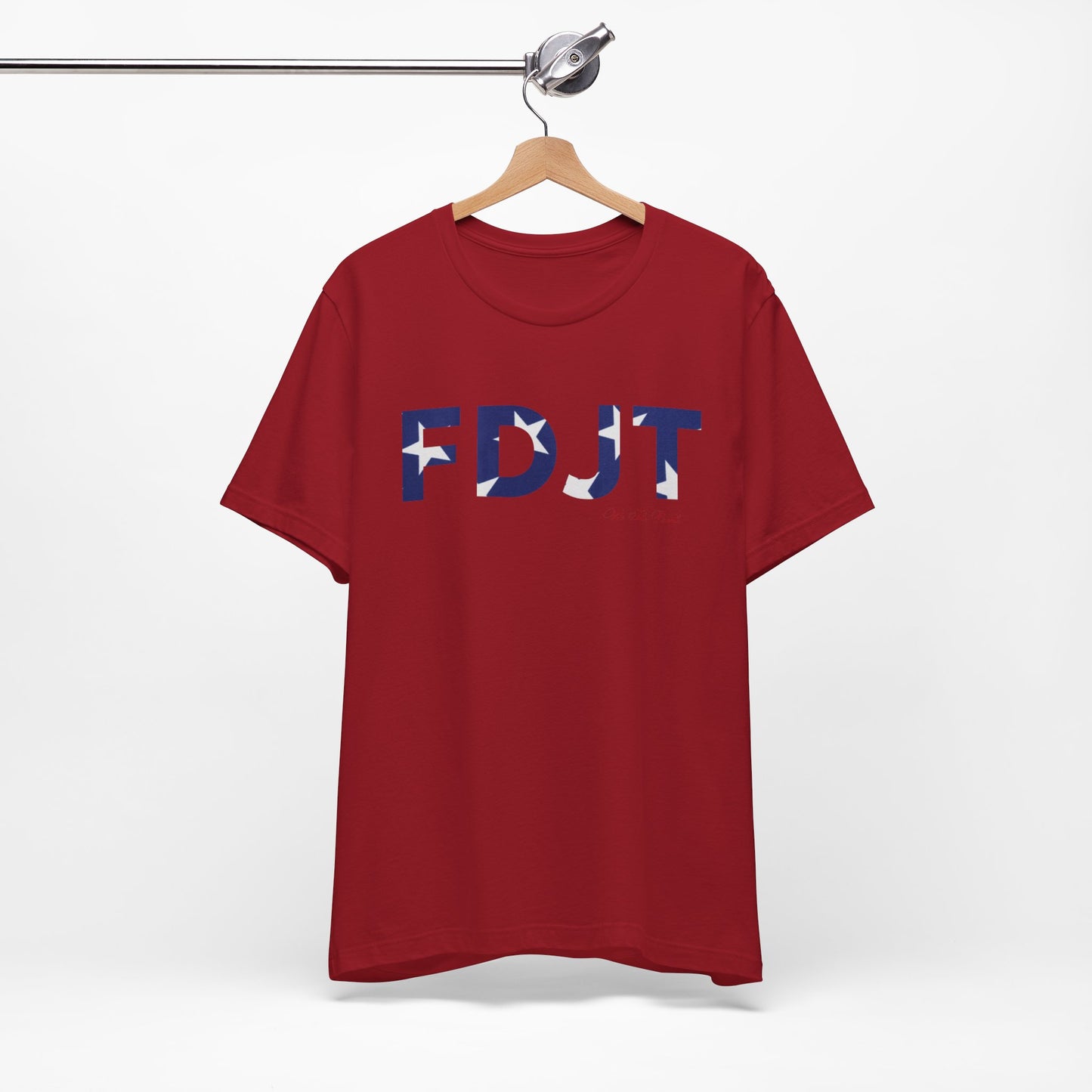 FDJT Blue & White Stars Tee – Classic, Clean, and Defiant ⭐